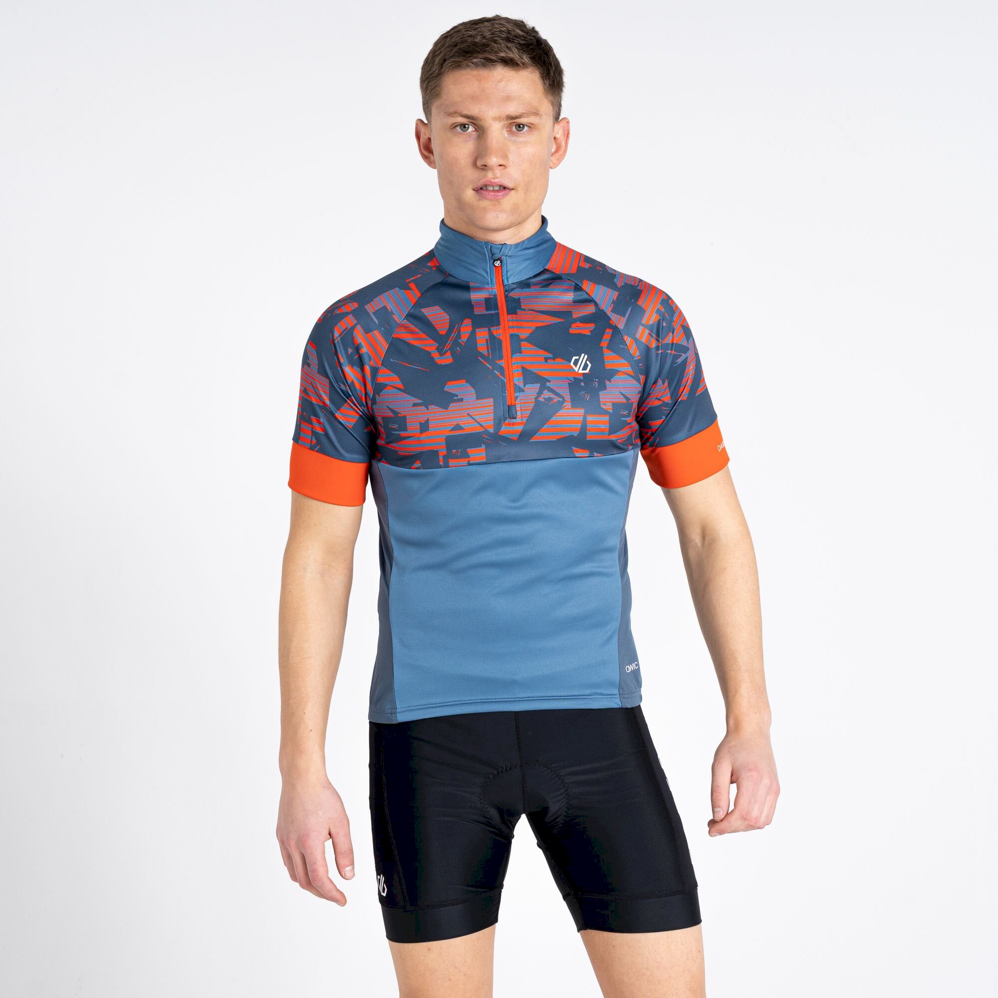 Dare 2b - Men's Stay The Course II Cycling Jersey | Stellar Blue