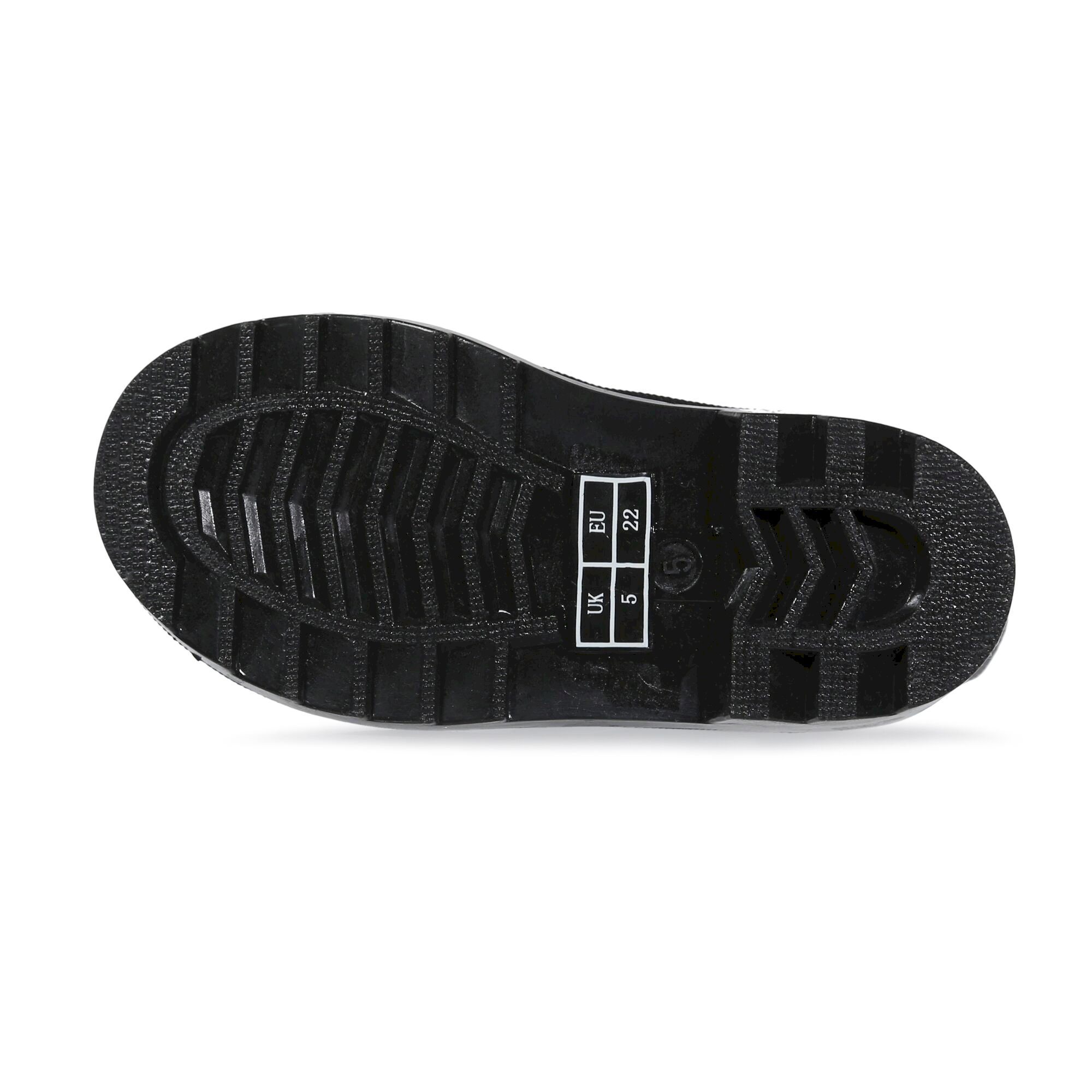 Kids Minnow Printed Wellies | Black