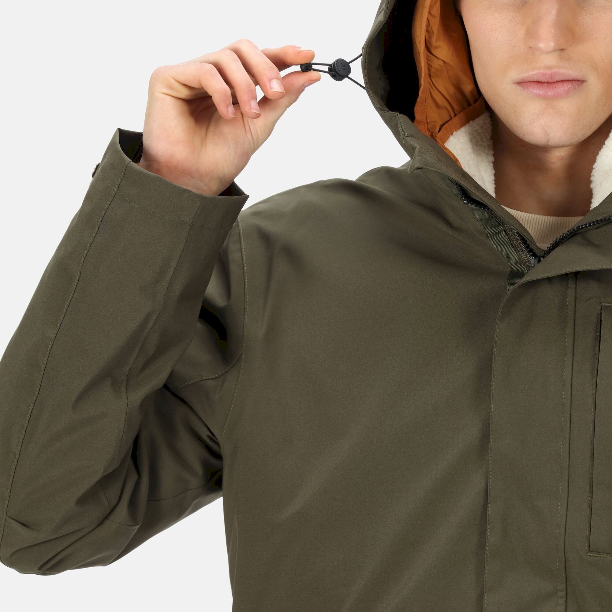 Freddie Flintoff Collection - Alessandro 3-In-1 Parka Jacket | Dark Khaki
