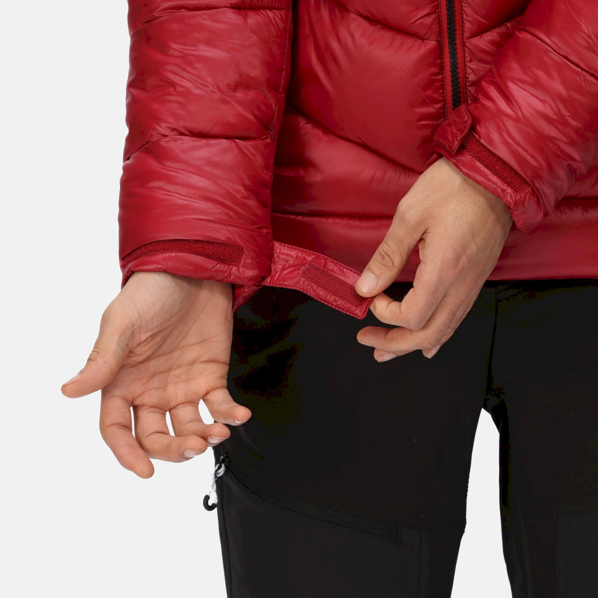 Men's Toploft II Hooded Puffer Jacket | Dark Red