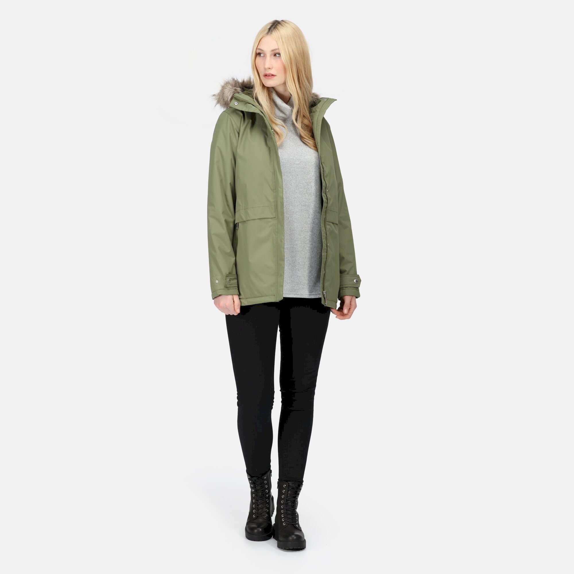Women's Myla II Fur Trim Parka Jacket | Capulet