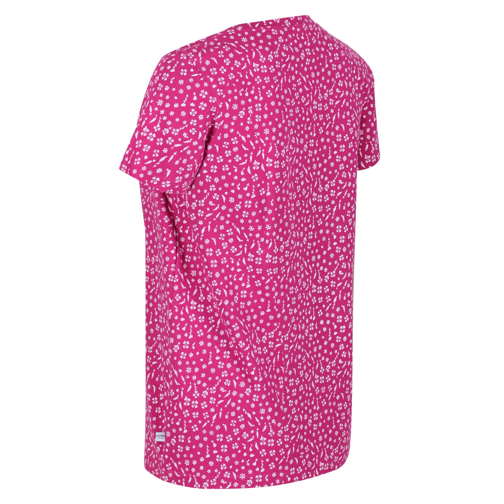 Women's Filandra VI Print T-Shirt | Fuchsia Ditsy