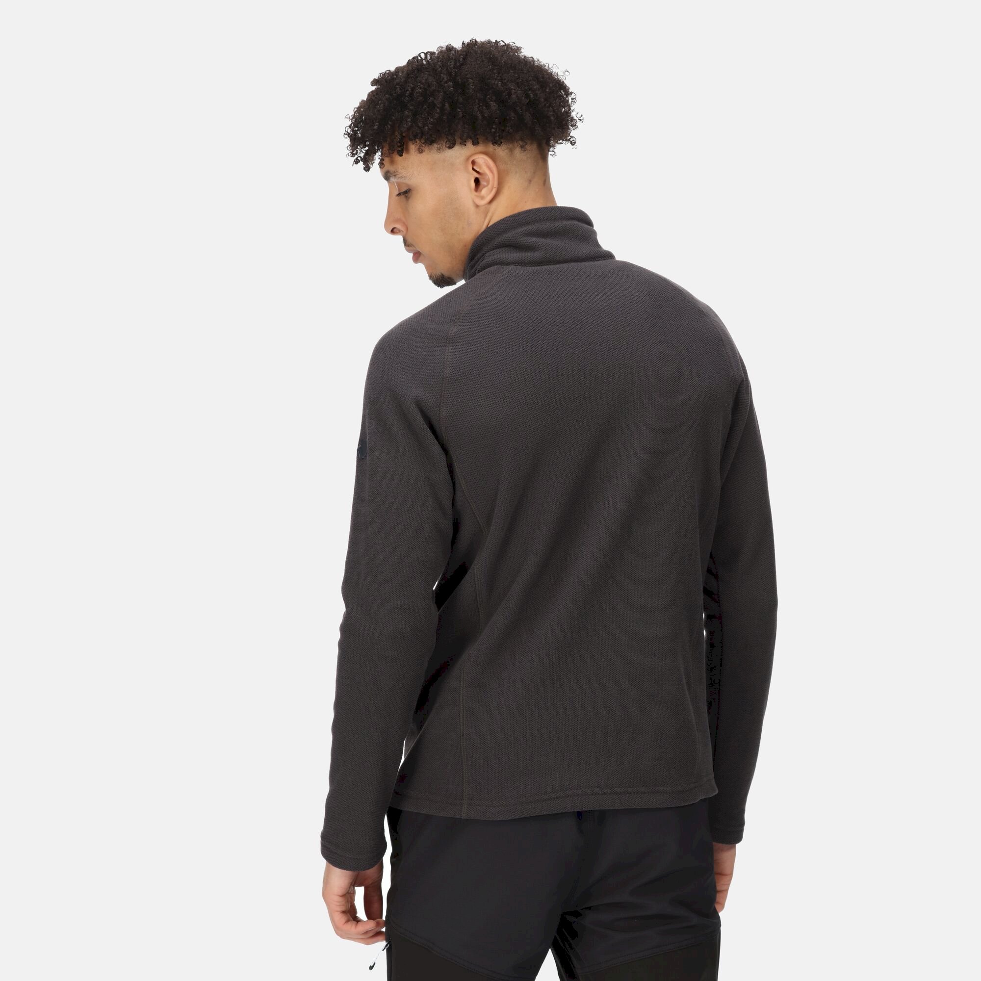 Men's Kenger Half Zip Midweight Fleece | Ash