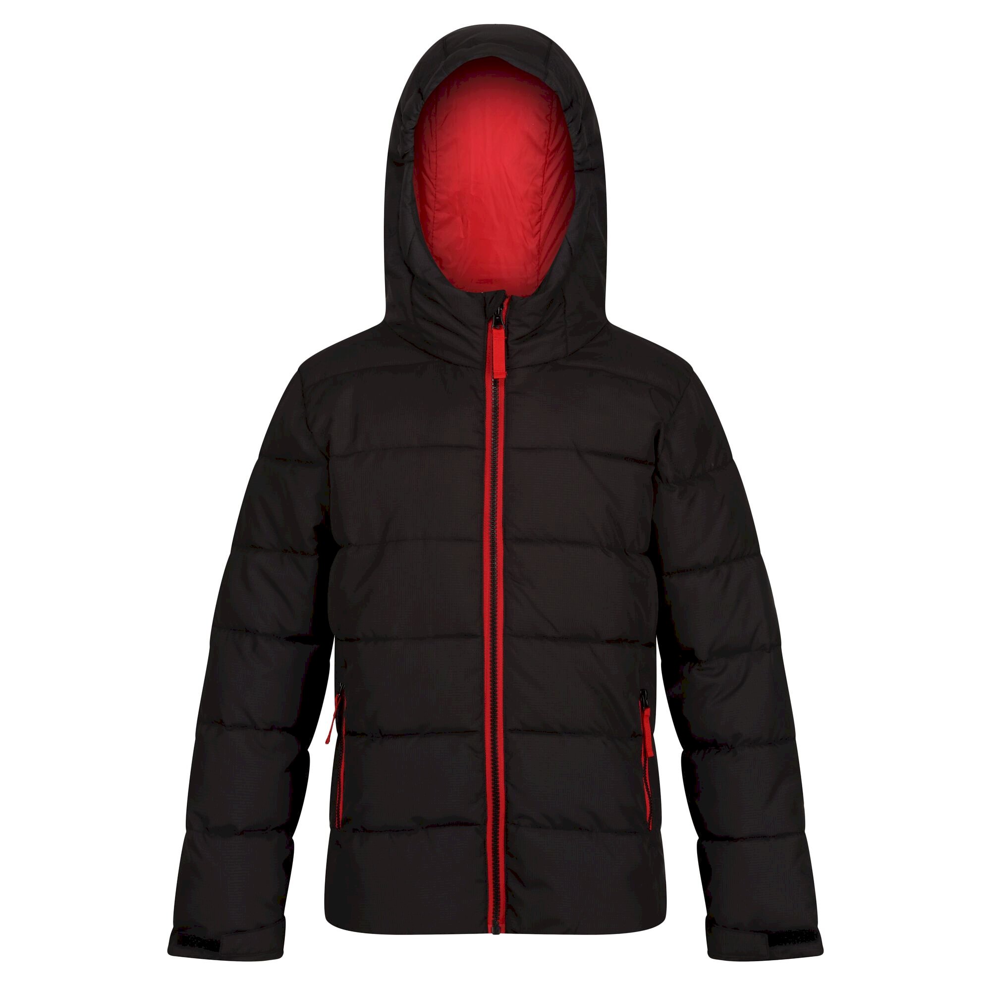 Kids' Thermal Jacket | Black Classic Red