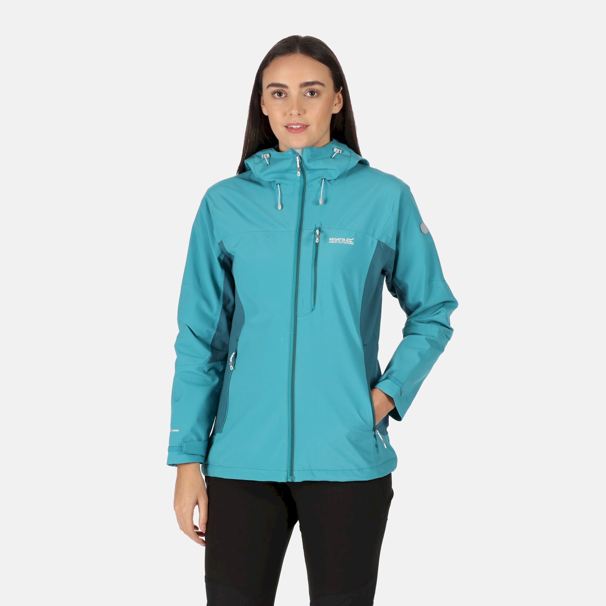 Women's Highton Stretch III Waterproof Jacket | Pagoda Blue Dragonfly