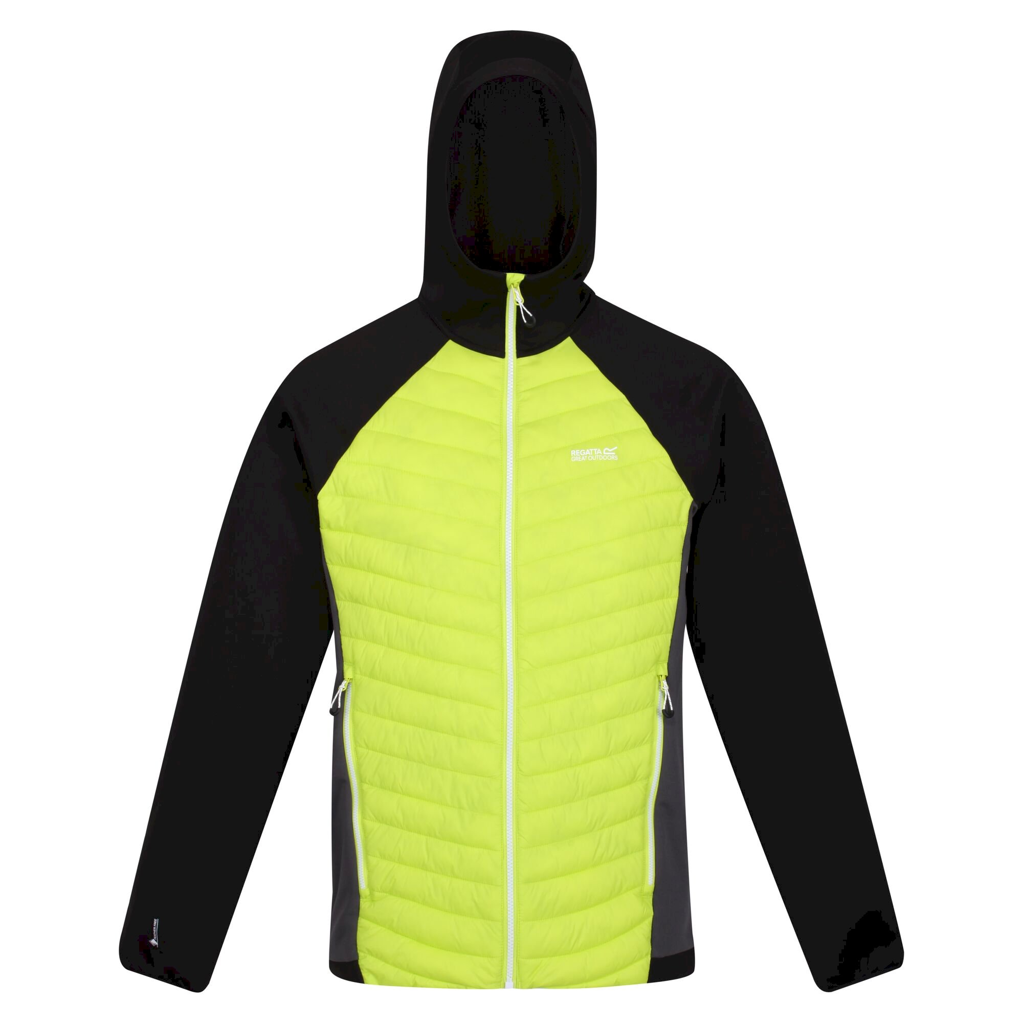 Men's Andreson VII Hybrid Lightweight Jacket | Bright Kiwi Black