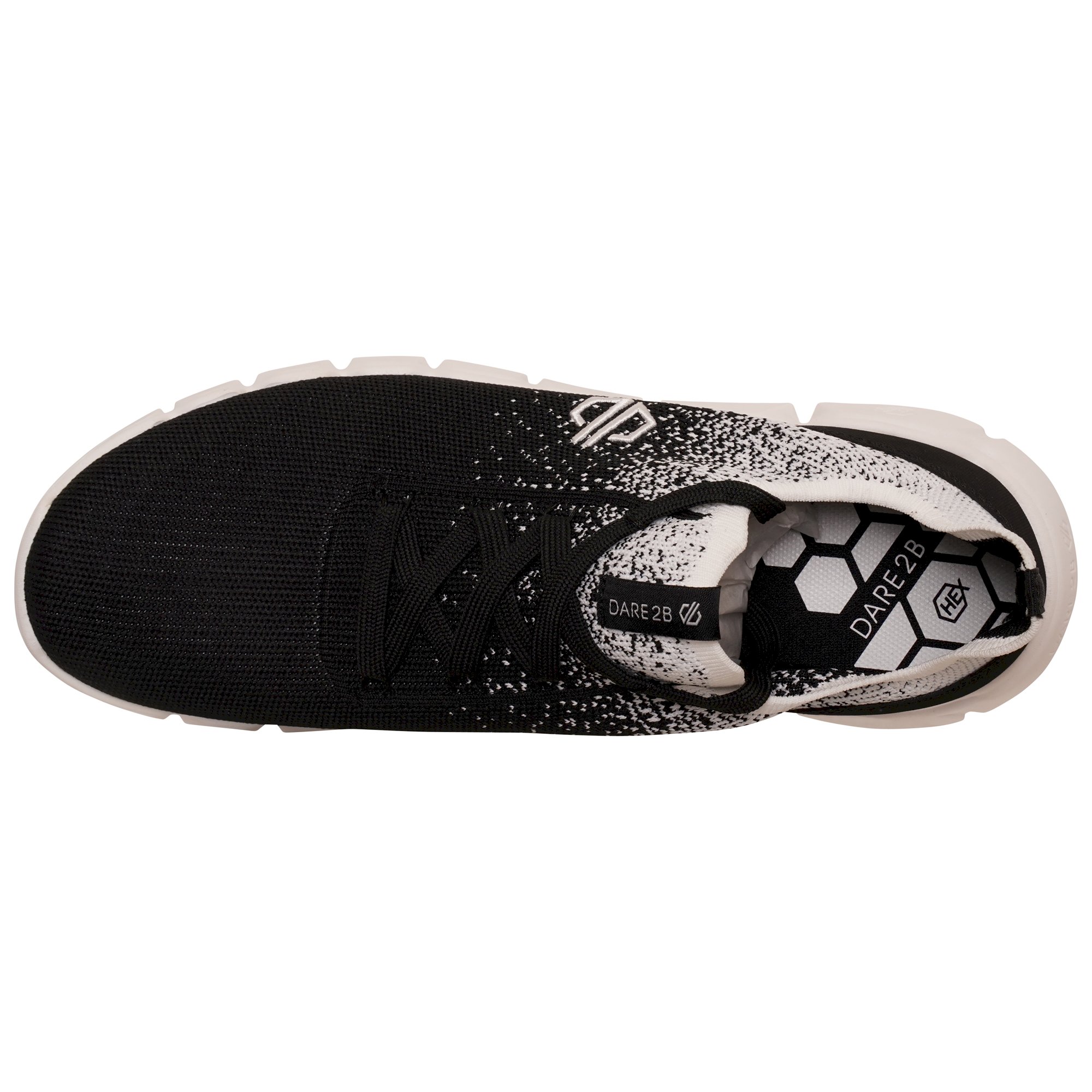 Dare 2b - Men's Hex-At Recycled Trainers | Black White