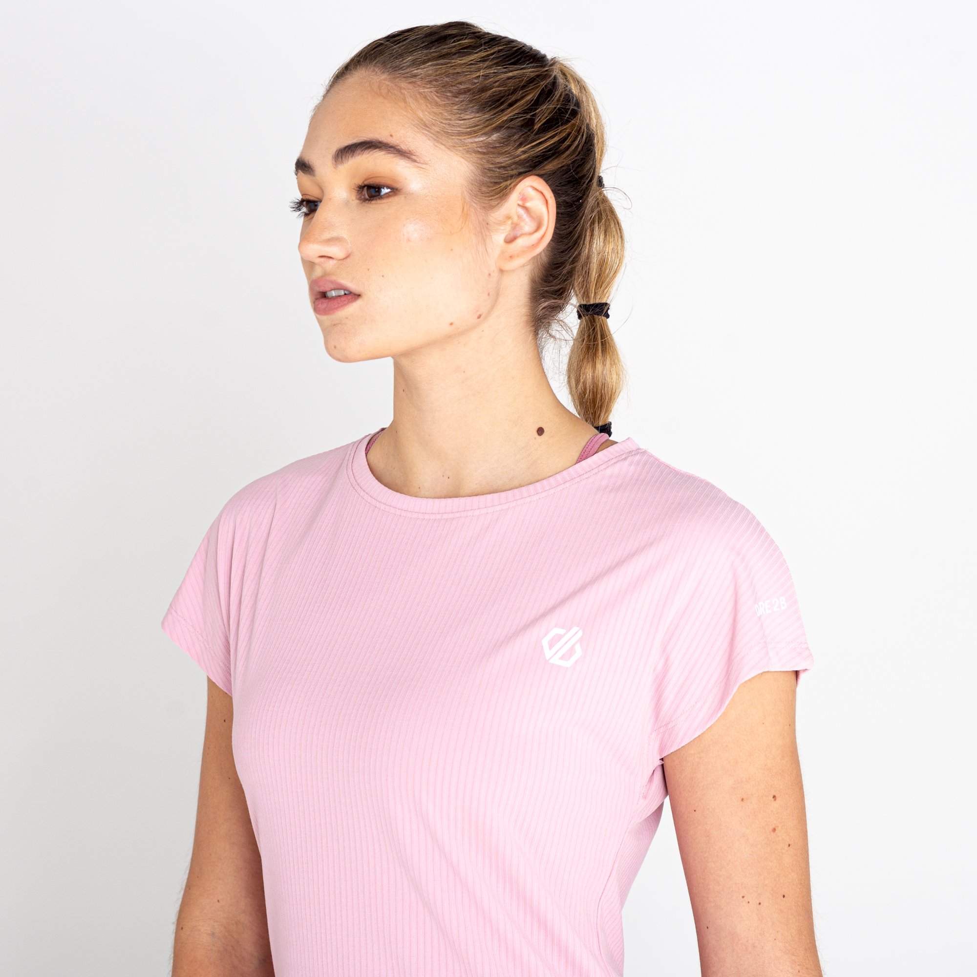 Dare 2b - Women's Breeze By Lightweight Tee | Powder Pink