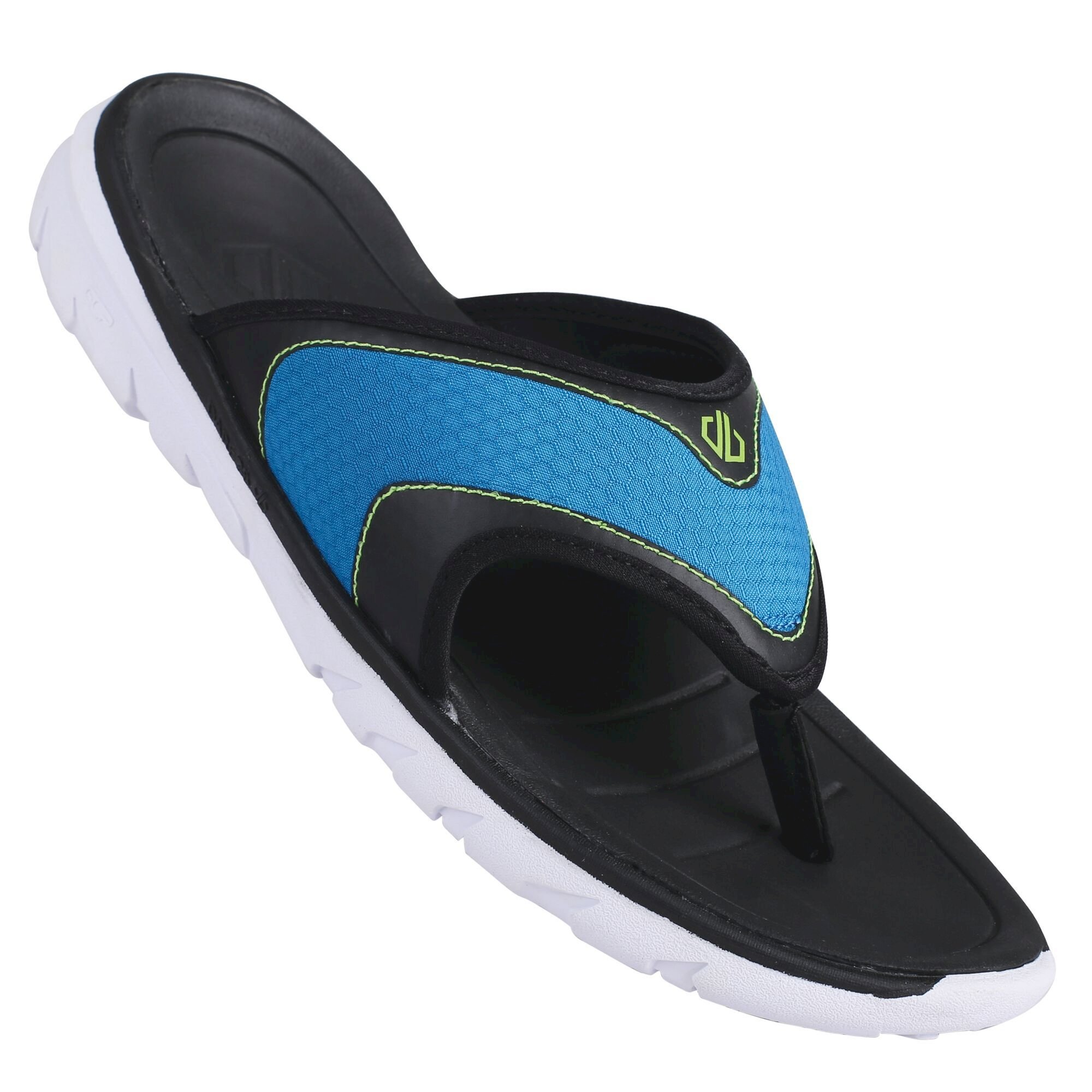 Dare 2b - Men's Xiro Lightweight Mesh Flip Flops | Petrol Blue Jasmine Green