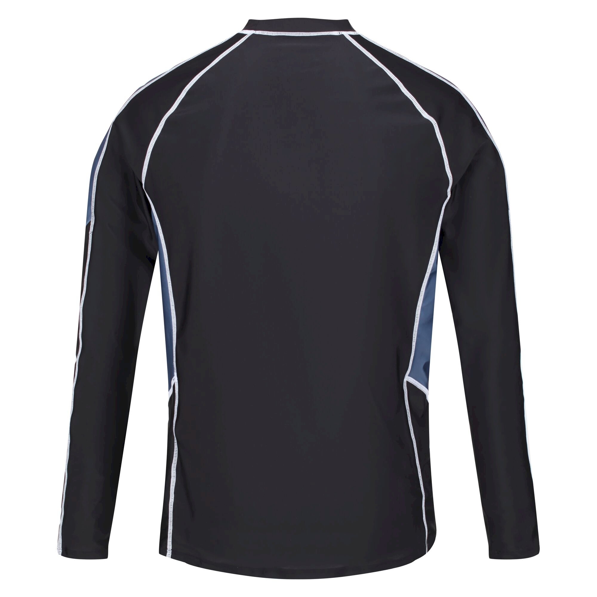 Men's Long Sleeve Rash Guard | Black India Grey