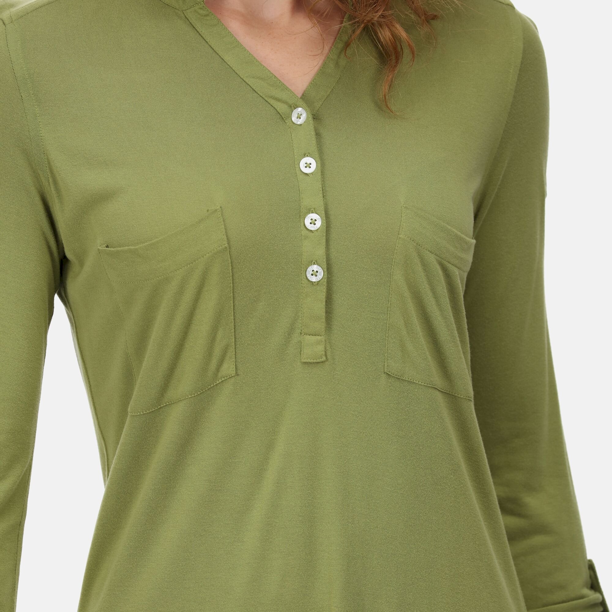 Women's Fflur II 3/4 Sleeve Shirt | Green Fields