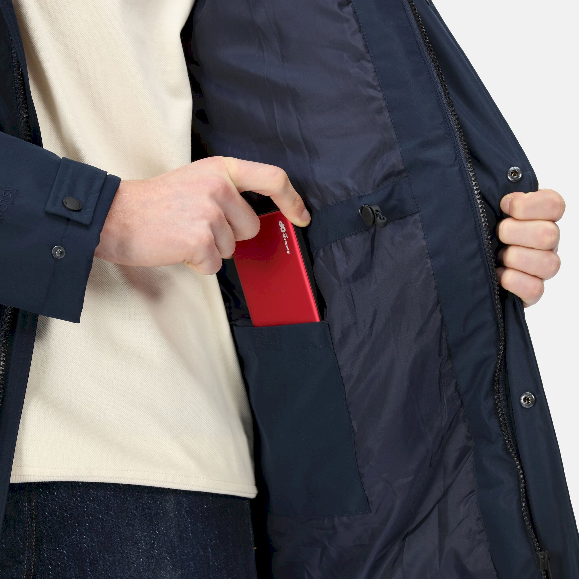 Men's Volter Waterproof Insulated Parka Jacket | Navy