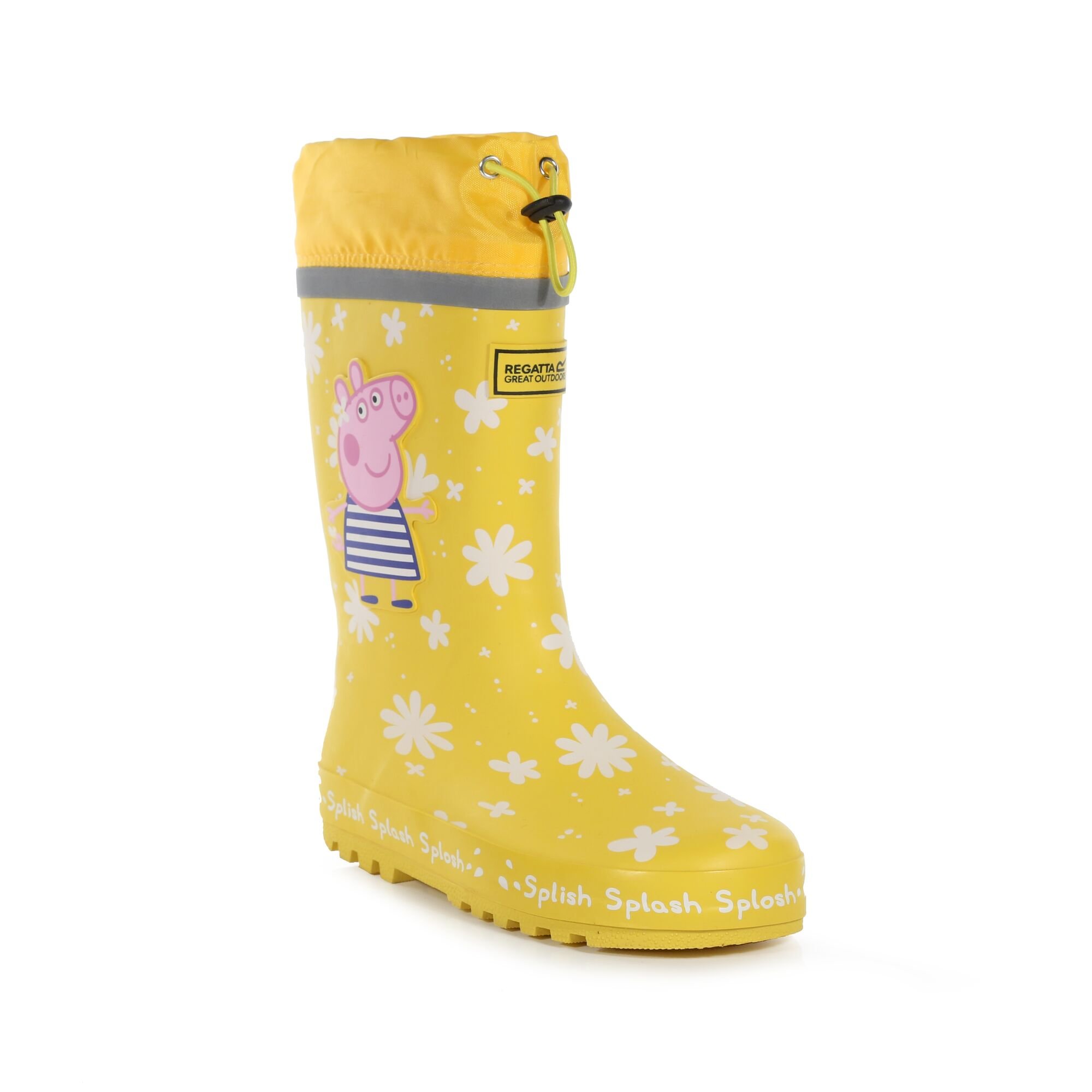 Peppa Pig Splash Wellies | Maize Yellow Daisy