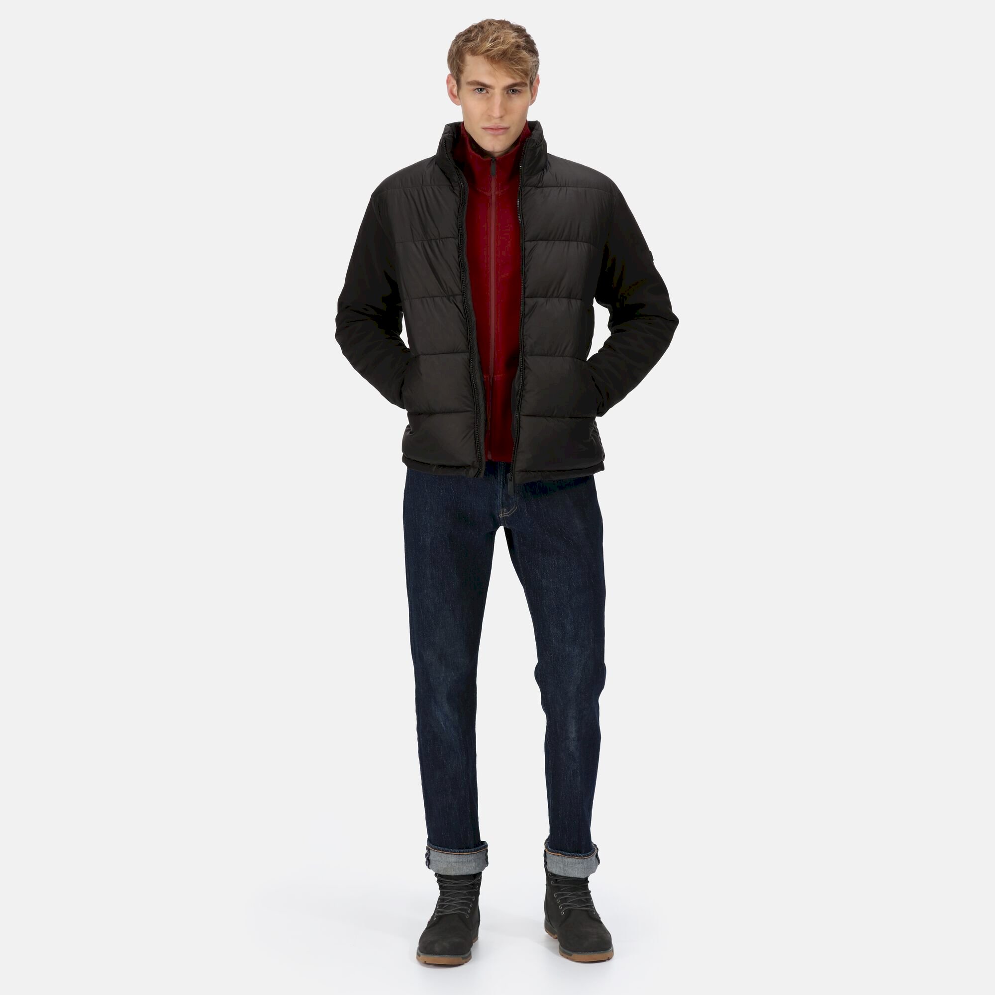 Men's Firmilien Lightweight Puffer Jacket | Black