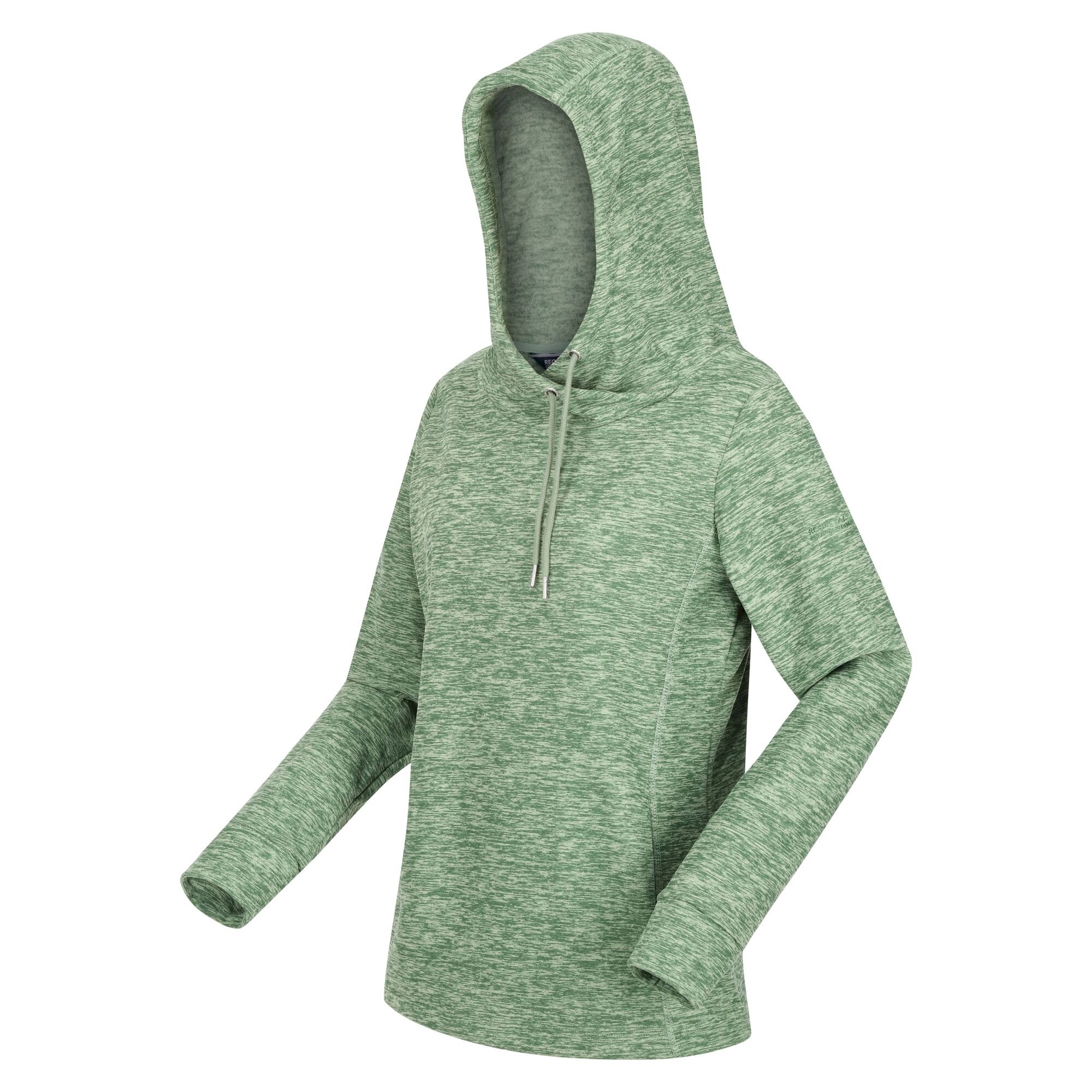 Women's Kizmit II Hooded Marl Fleece | Basil Marl
