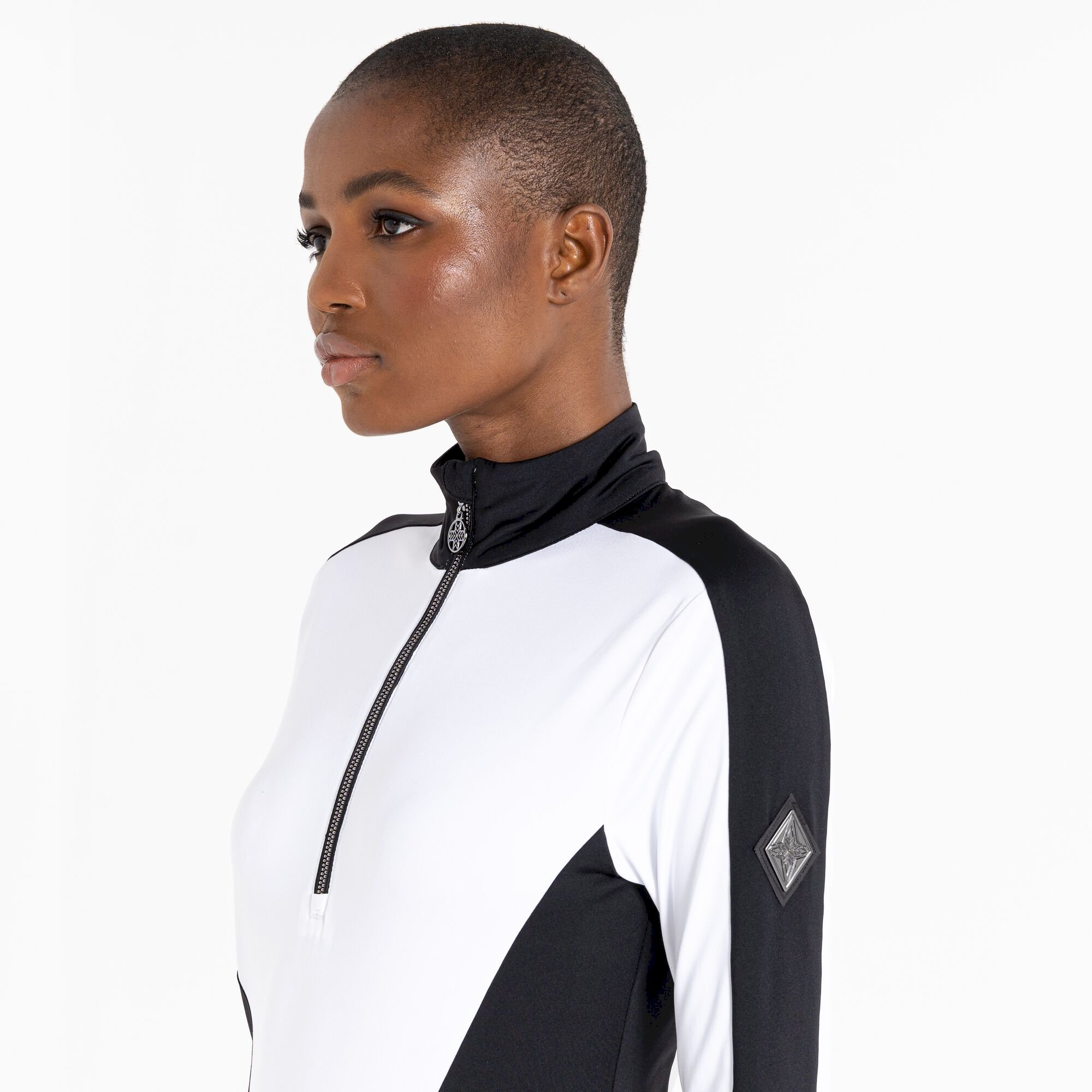 Dare 2b - Women's Excursive Half-Zip Fleece | White Black