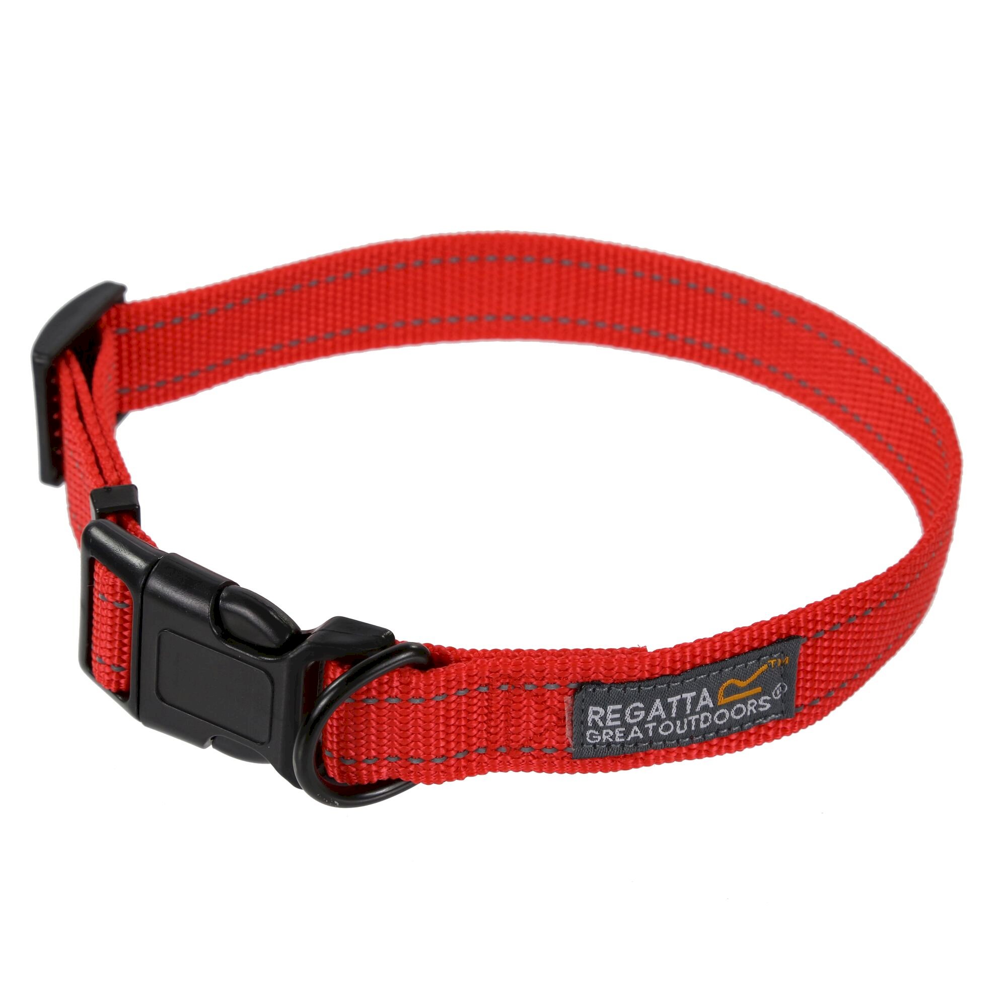 Comfort Hardwearing Dog Collar 45-70cm | Red