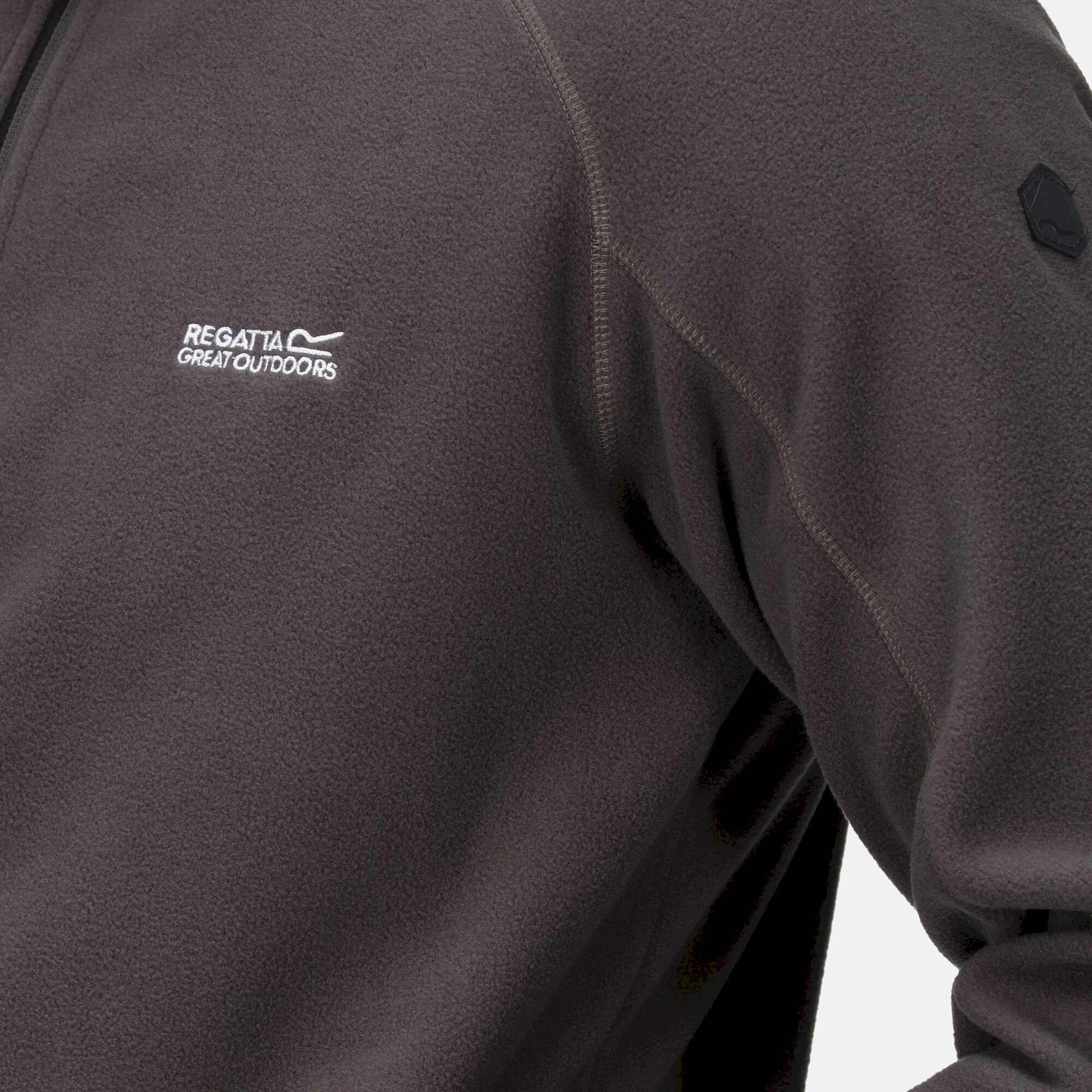 Men's Hadfield Full Zip Fleece | Dark Grey