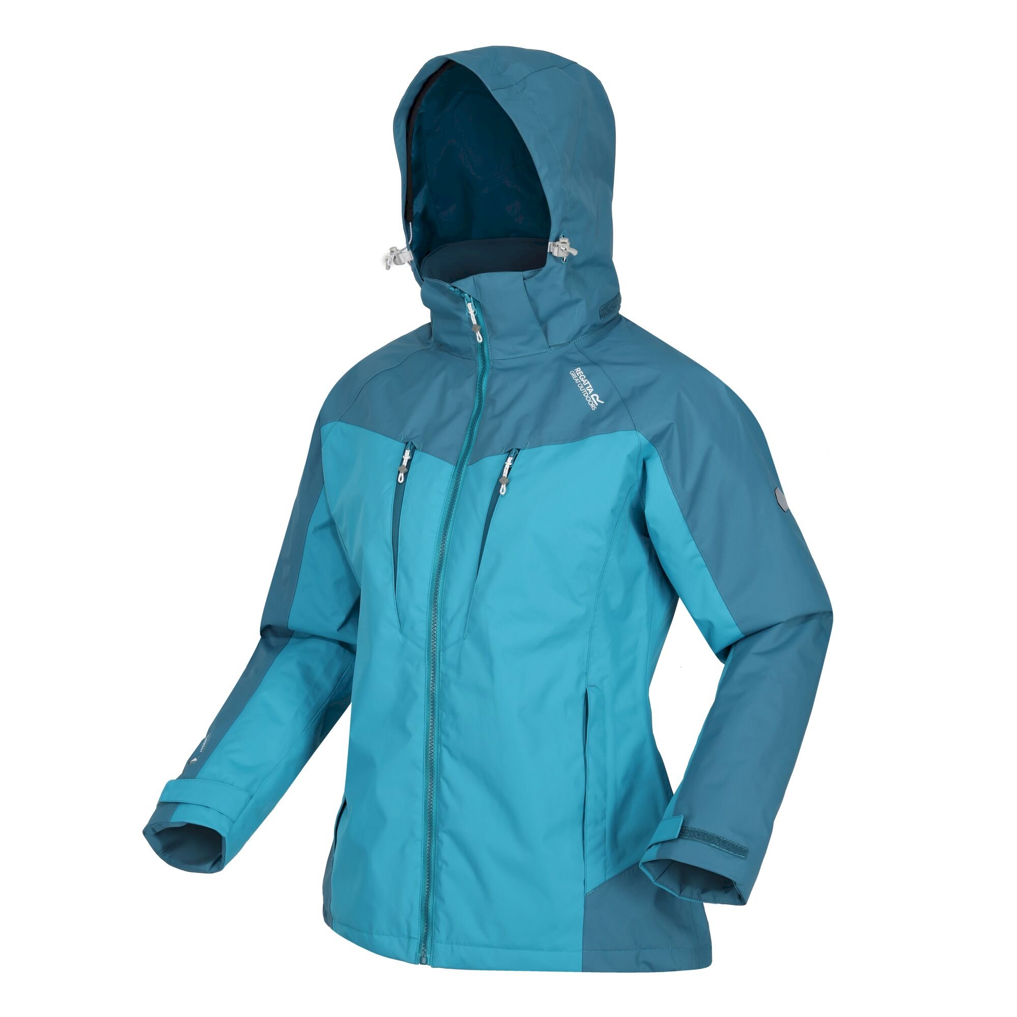 Women's Winter Calderdale Waterproof Jacket | Pagoda Blue Dragonfly