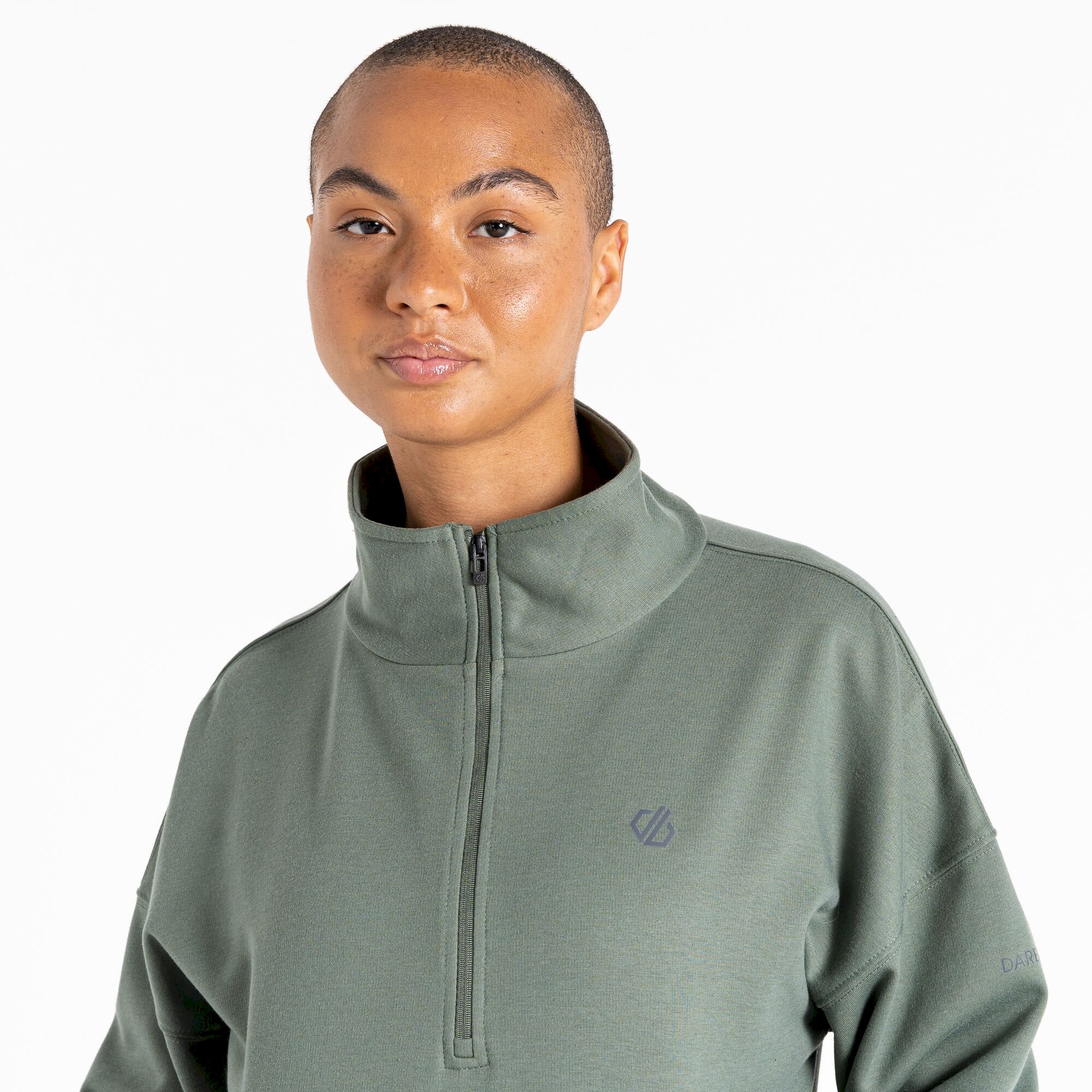 Dare 2b - Women's Recoup II Half Zip Sweatshirt | Duck Green