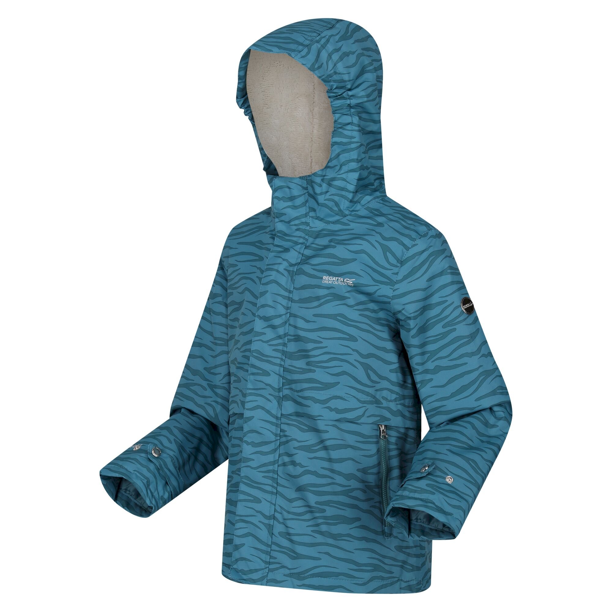 Kids' Bambee Waterproof Jacket | Dragonfly Zebra