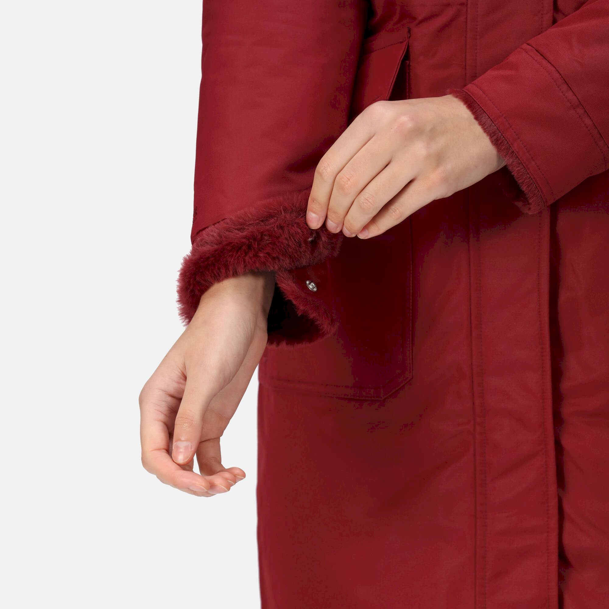 Women's Romine Waterproof Parka Jacket | Cabernet