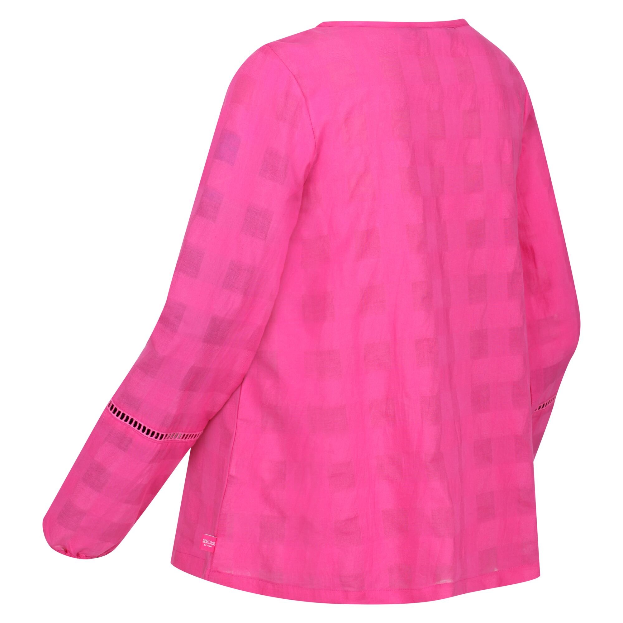 Women's Calluna Sheared Detail Top | Pink Fusion