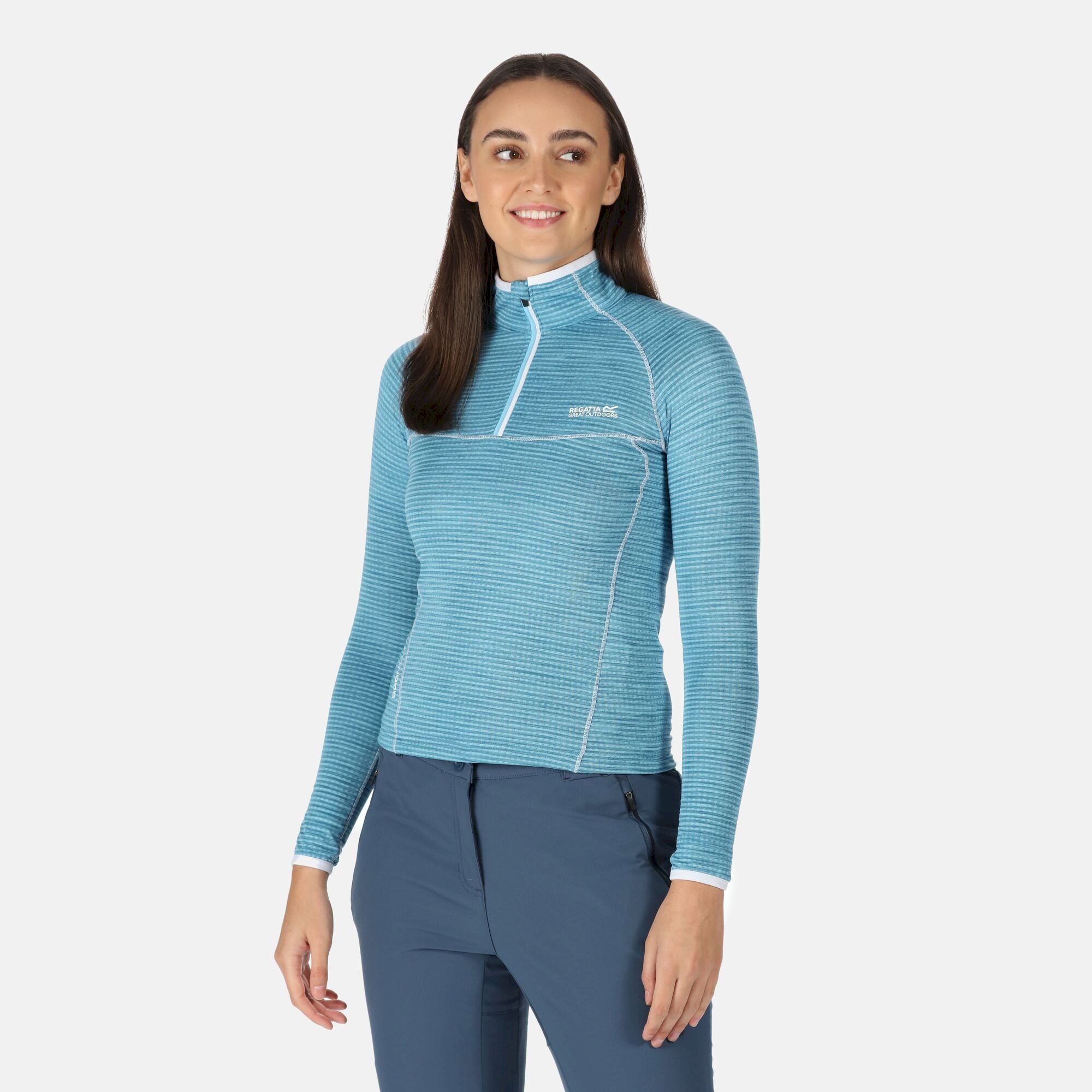 Women's Yonder Half Zip Top | Ethereal Blue