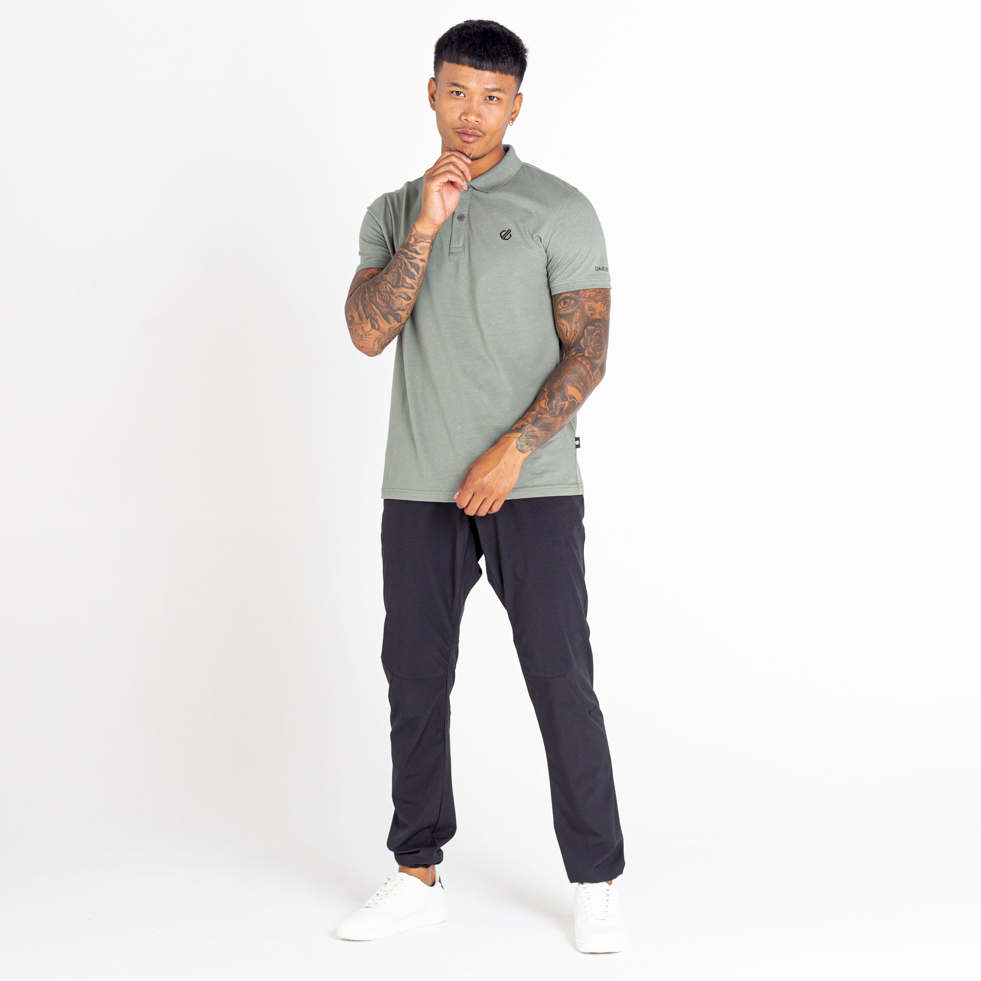 Dare 2b - Men's Decisive Polo Shirt | Agave Marl