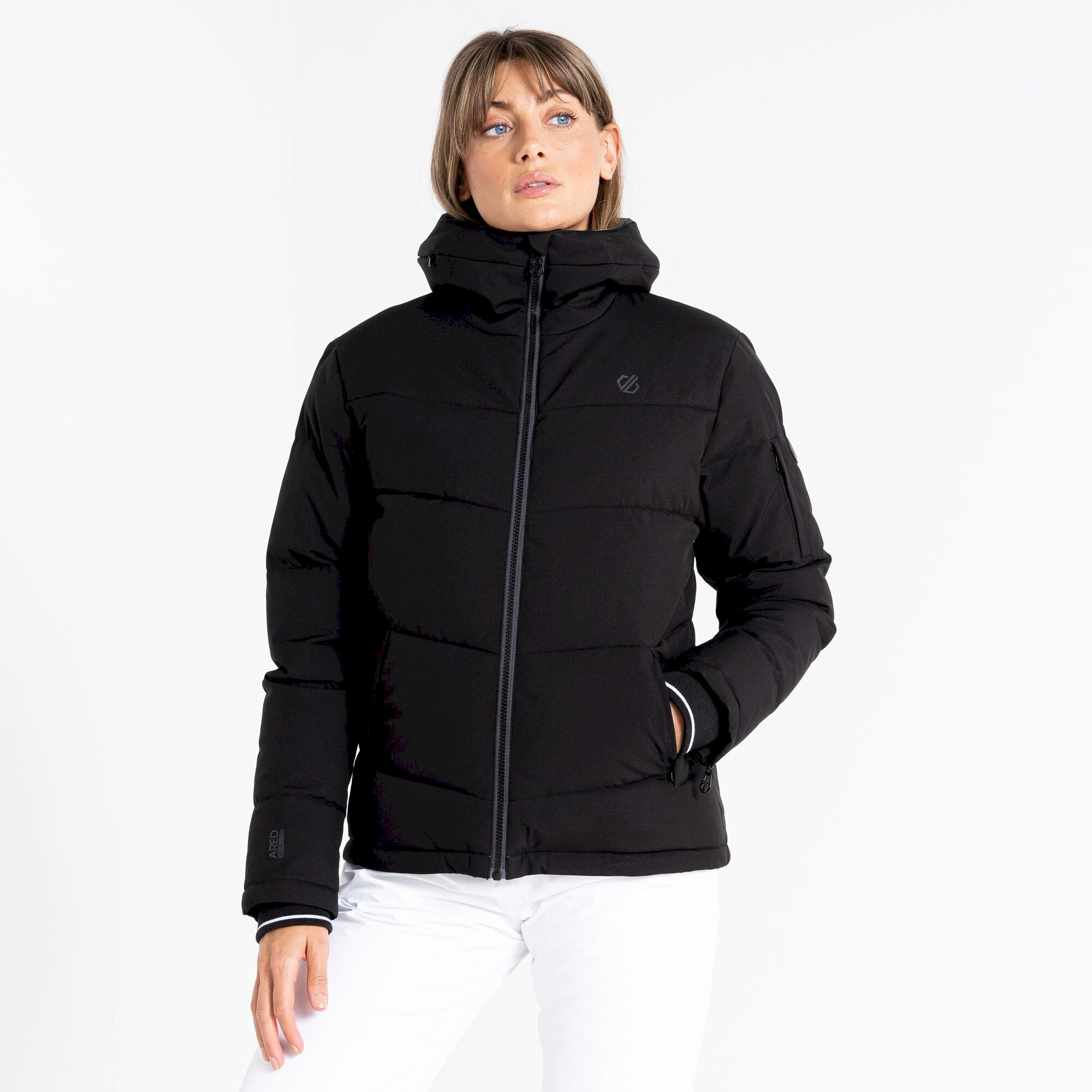 Dare 2b - Women's Verdict Waterproof Insulated Hooded Ski Jacket | Black