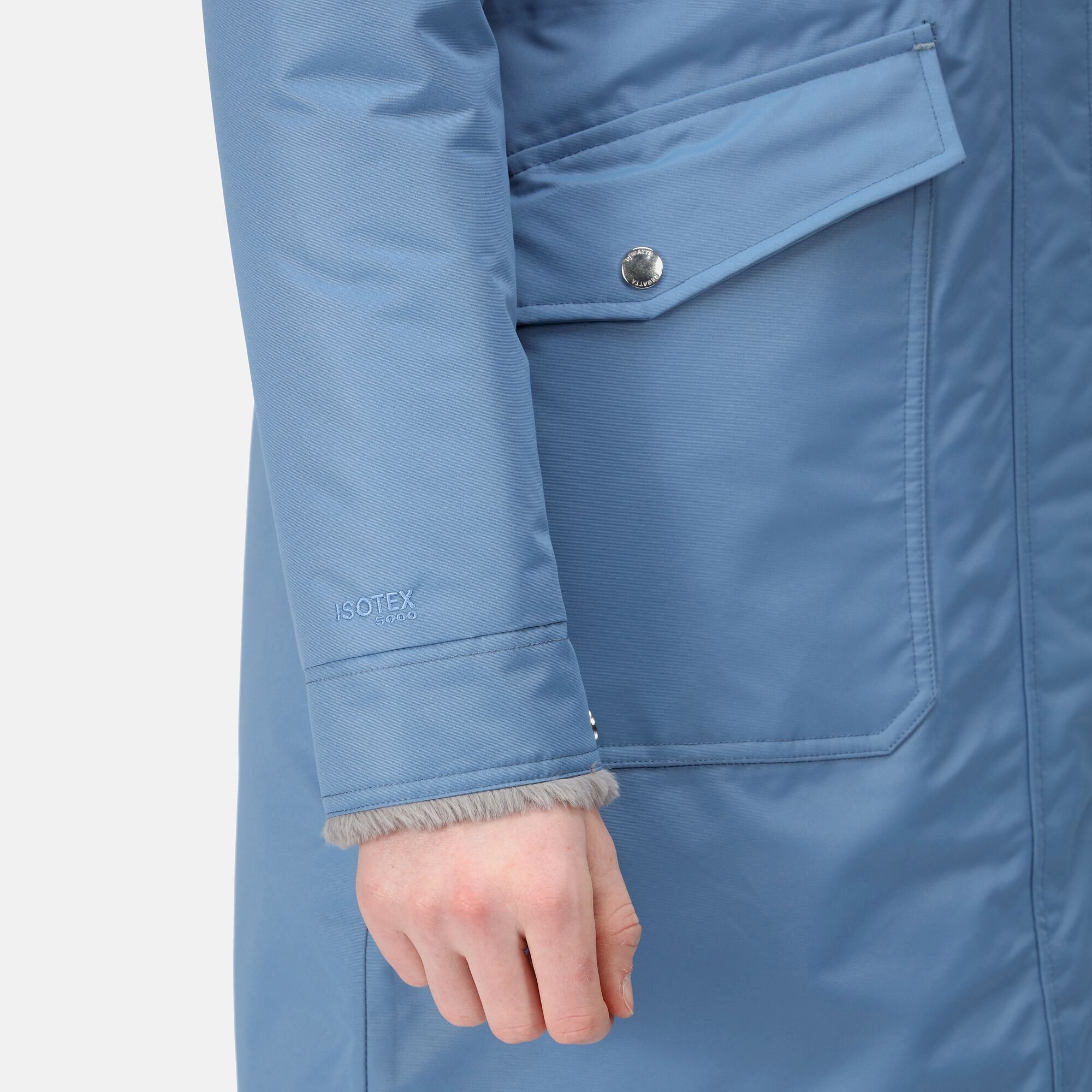 Women's Romine Waterproof Parka Jacket | Slate Blue