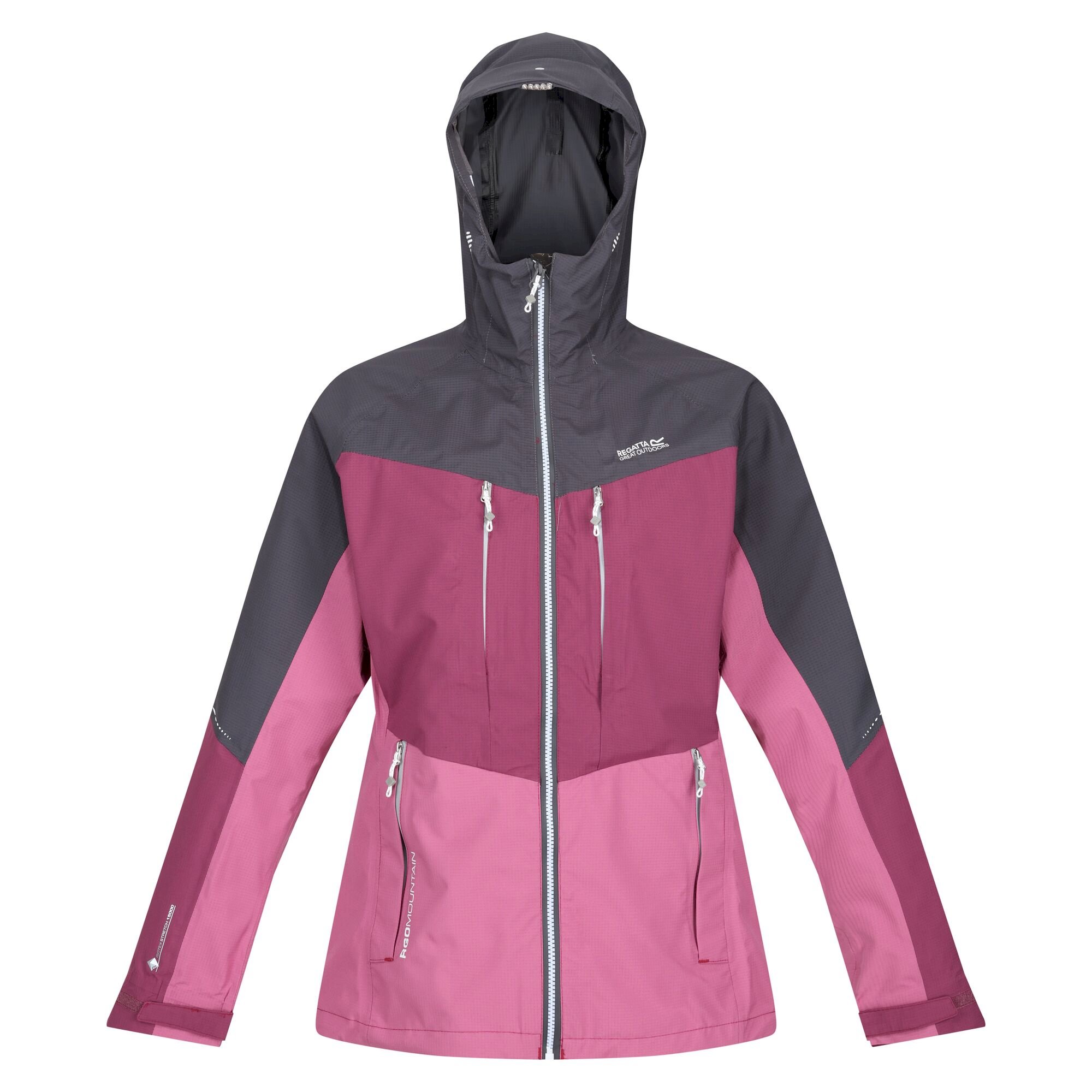Women's Carletta VII 3-In-1 Waterproof Jacket | Seal Grey Amaranth Haze Violet