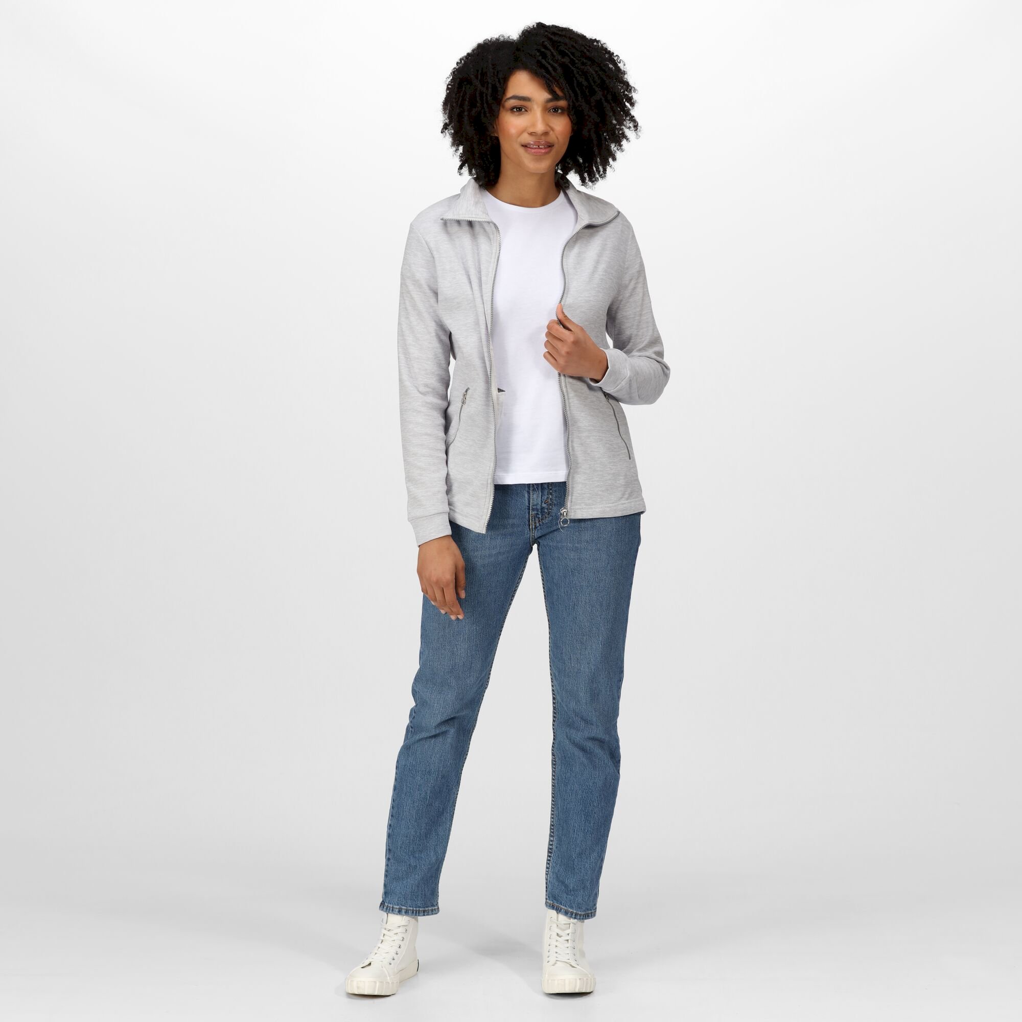 Women's Everleigh Full Zip Fleece | Cyberspace Marl