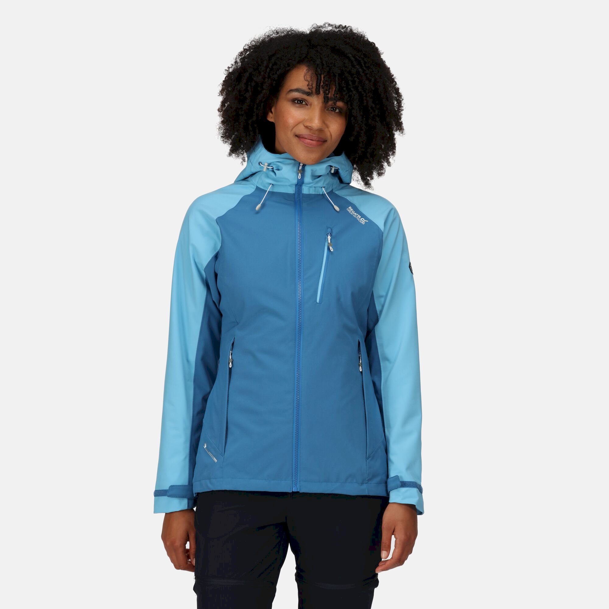 Women's Birchdale Waterproof Jacket | Vallarta Blue Ethereal Blue