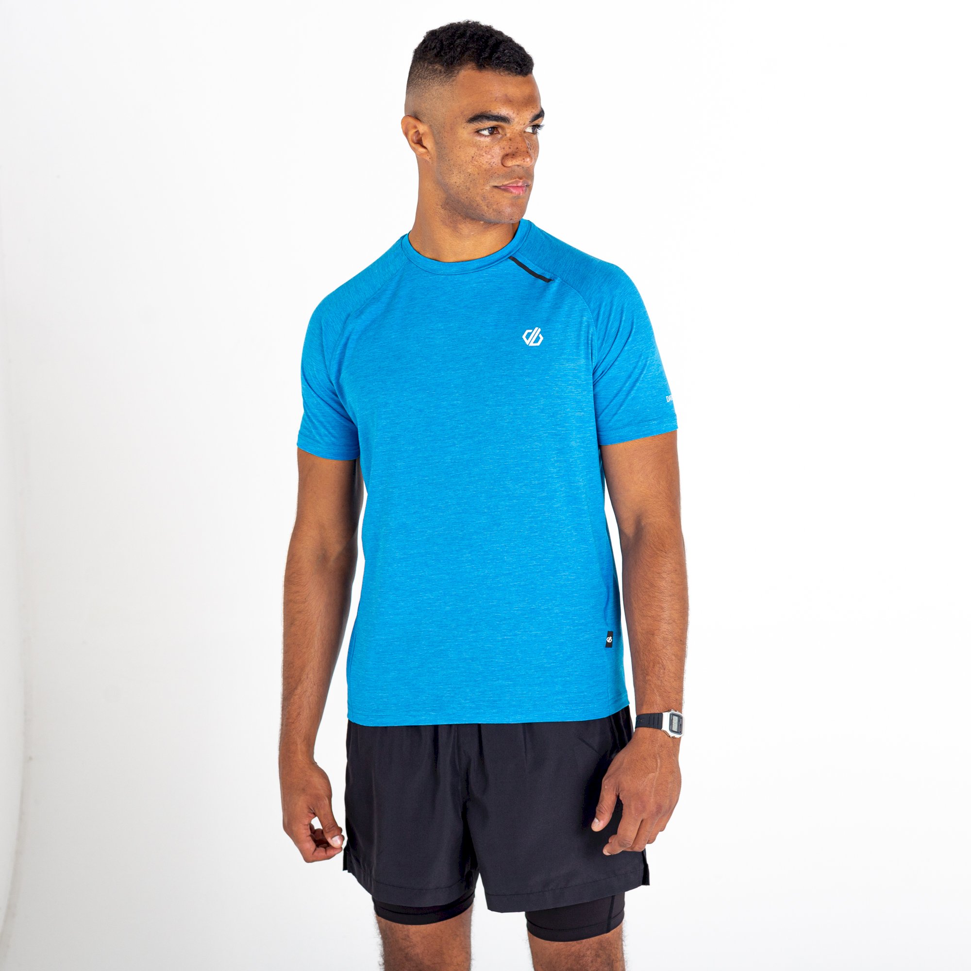 Dare 2b - Men's Persist T-Shirt | Teton Blue Marl