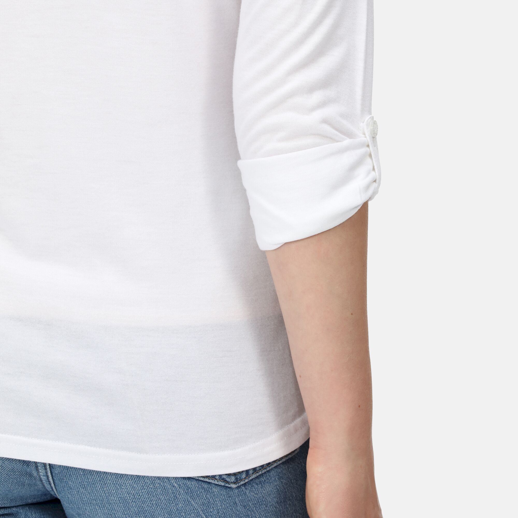 Women's Fflur II 3/4 Sleeve Shirt | White