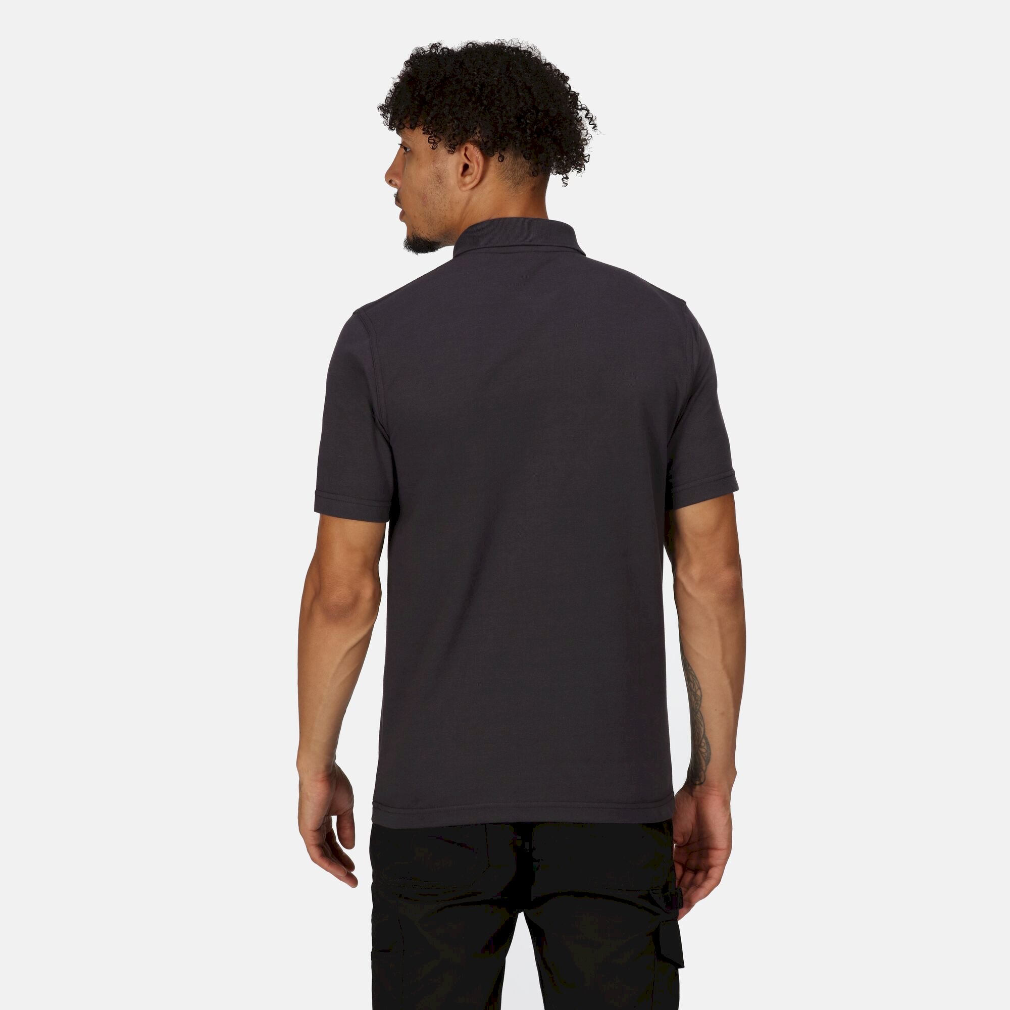 Men's 65/35 SS Polo Top | Seal Grey
