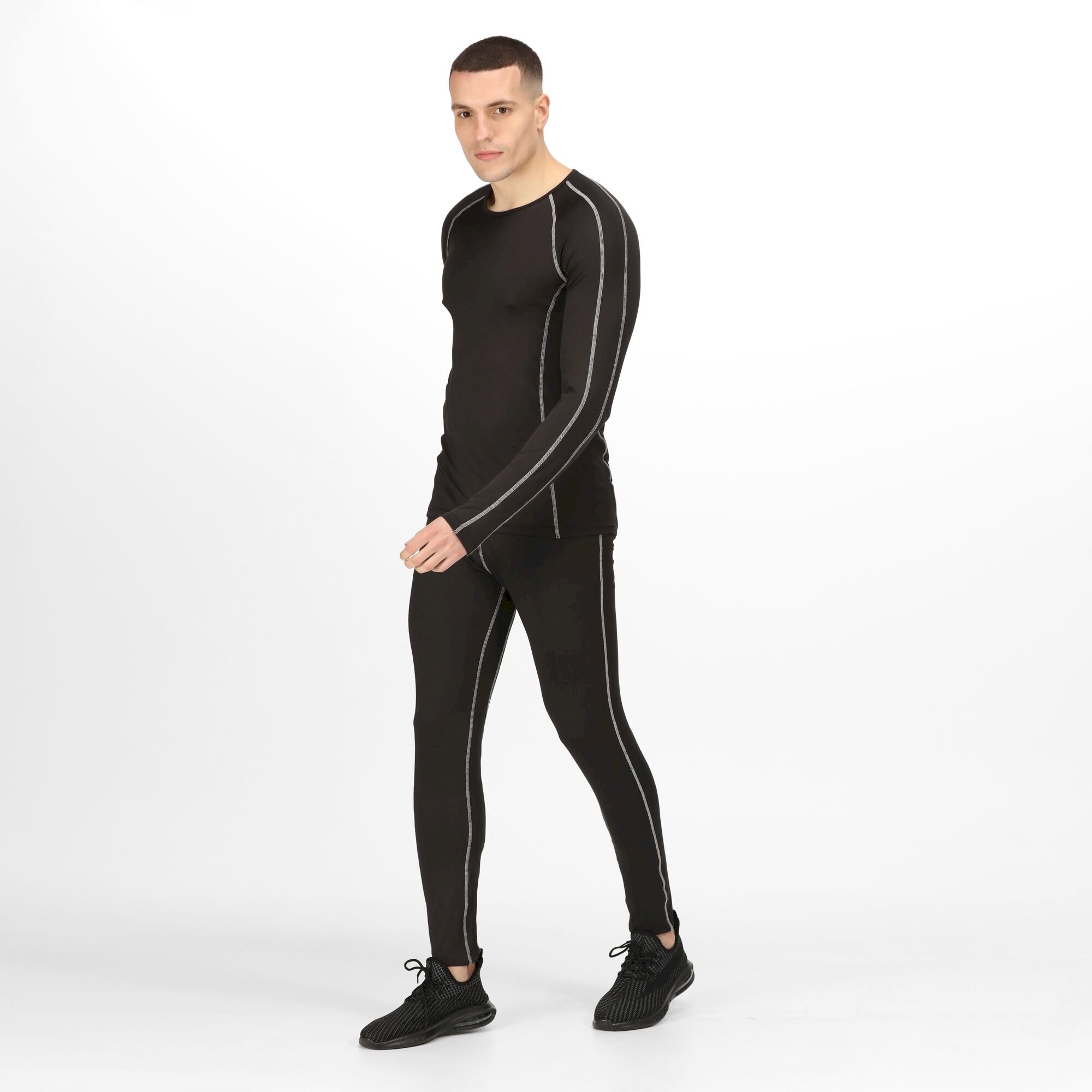 Men's LS Base Layer Top | Black