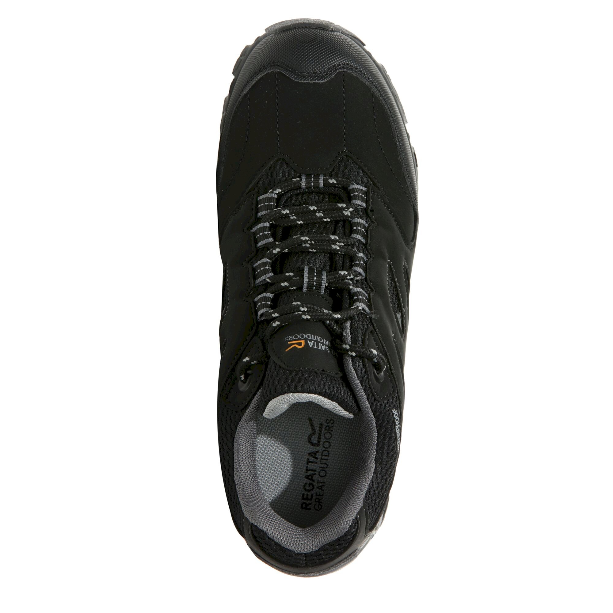 Kids' Holcombe Waterproof Low Walking Shoes | Black Granite