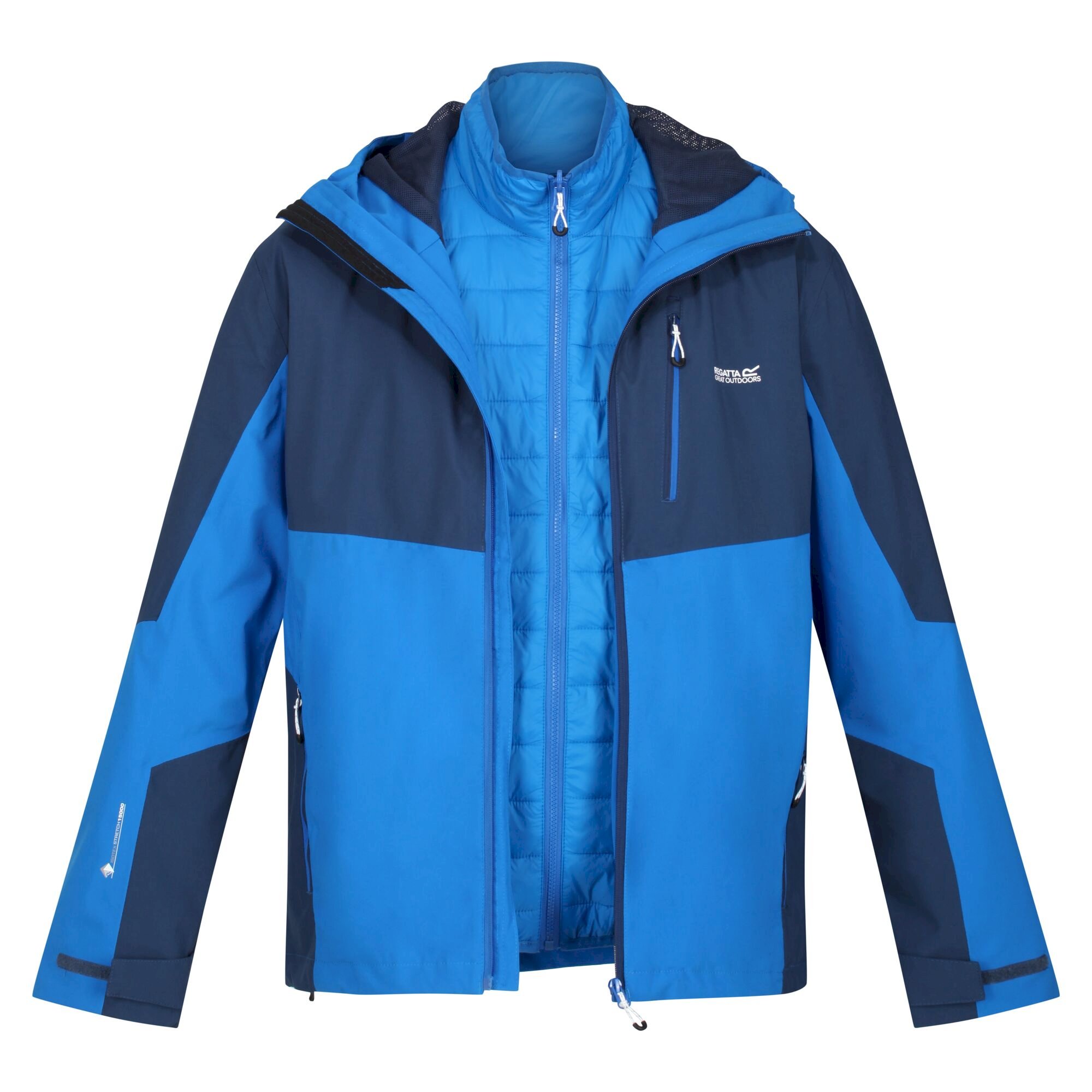 Men's Wentwood VII Waterproof Jacket | Admiral Blue Skydiver