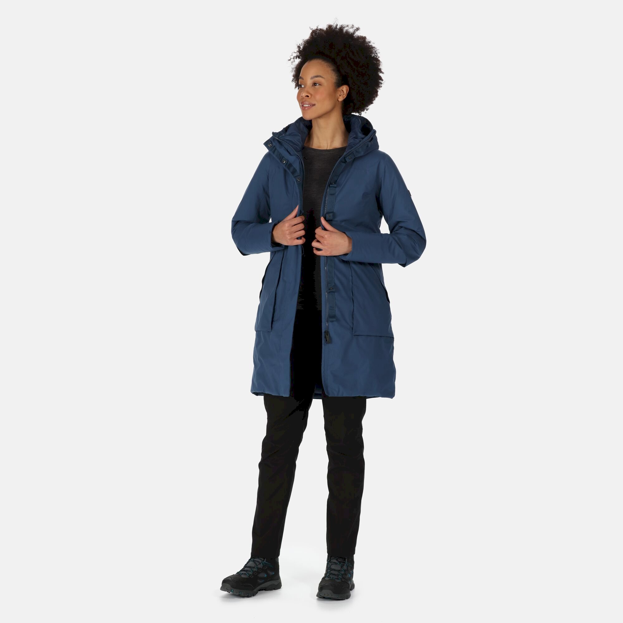 Women's Yewbank II Waterproof Parka | Dark Denim