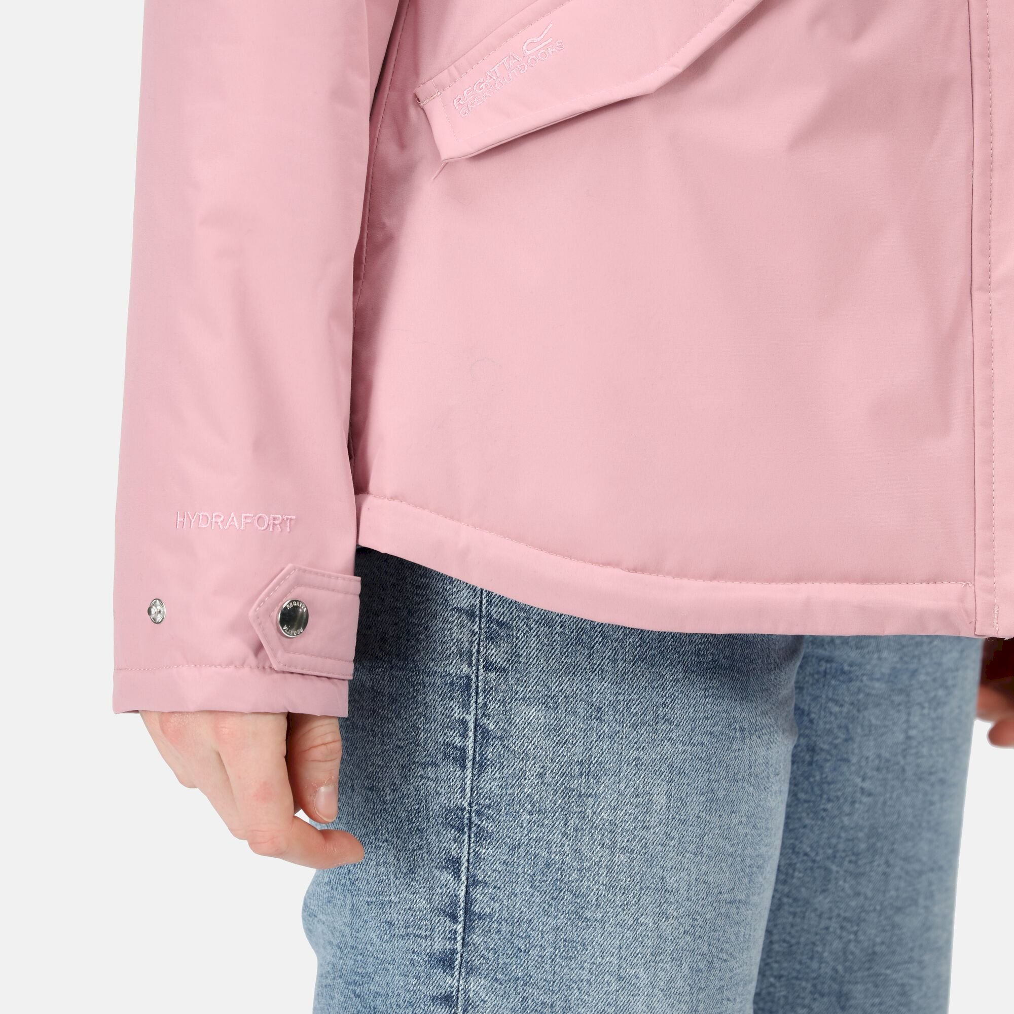 Women's Bria Fur Lined Waterproof Jacket | Powder Pink