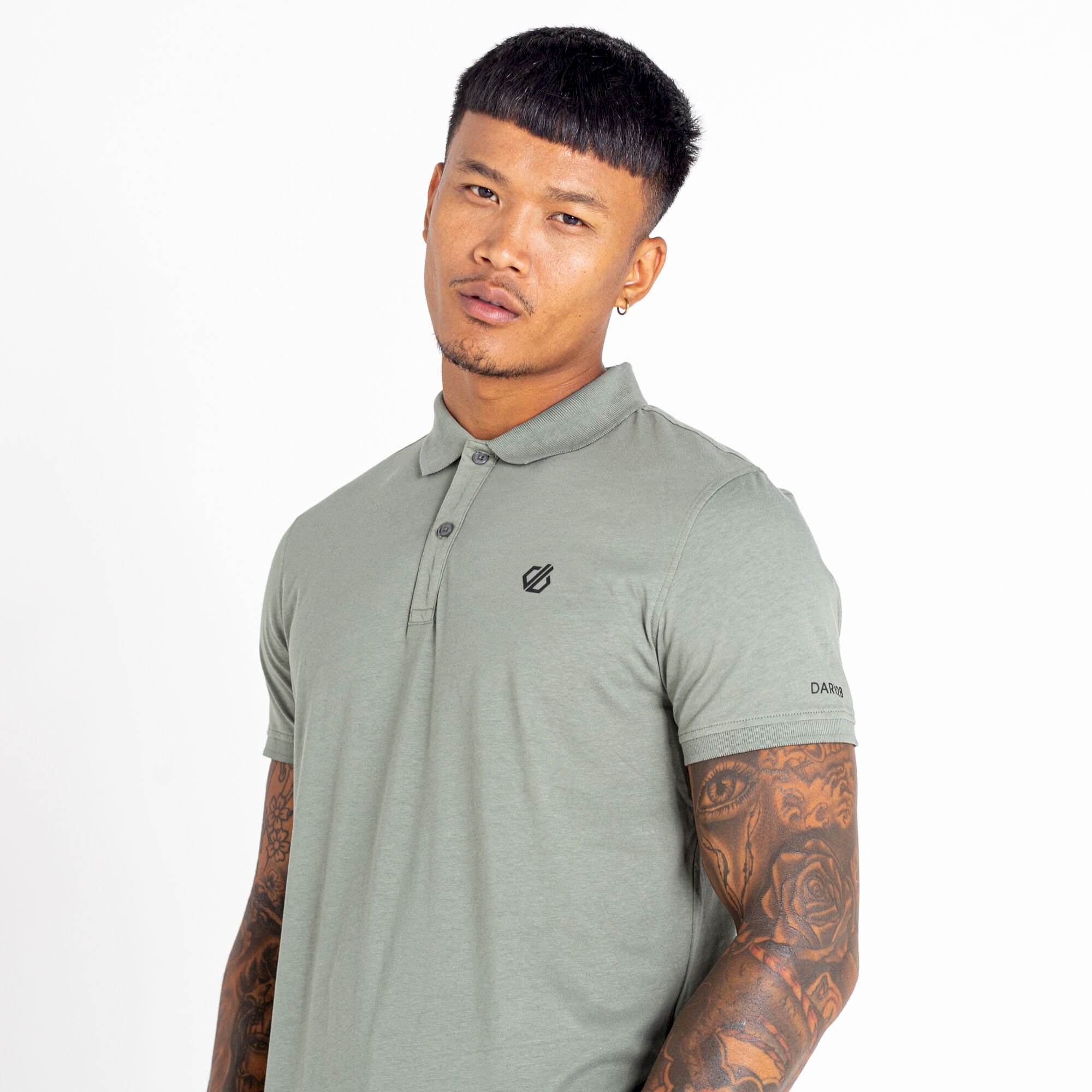 Dare 2b - Men's Decisive Polo Shirt | Agave Marl