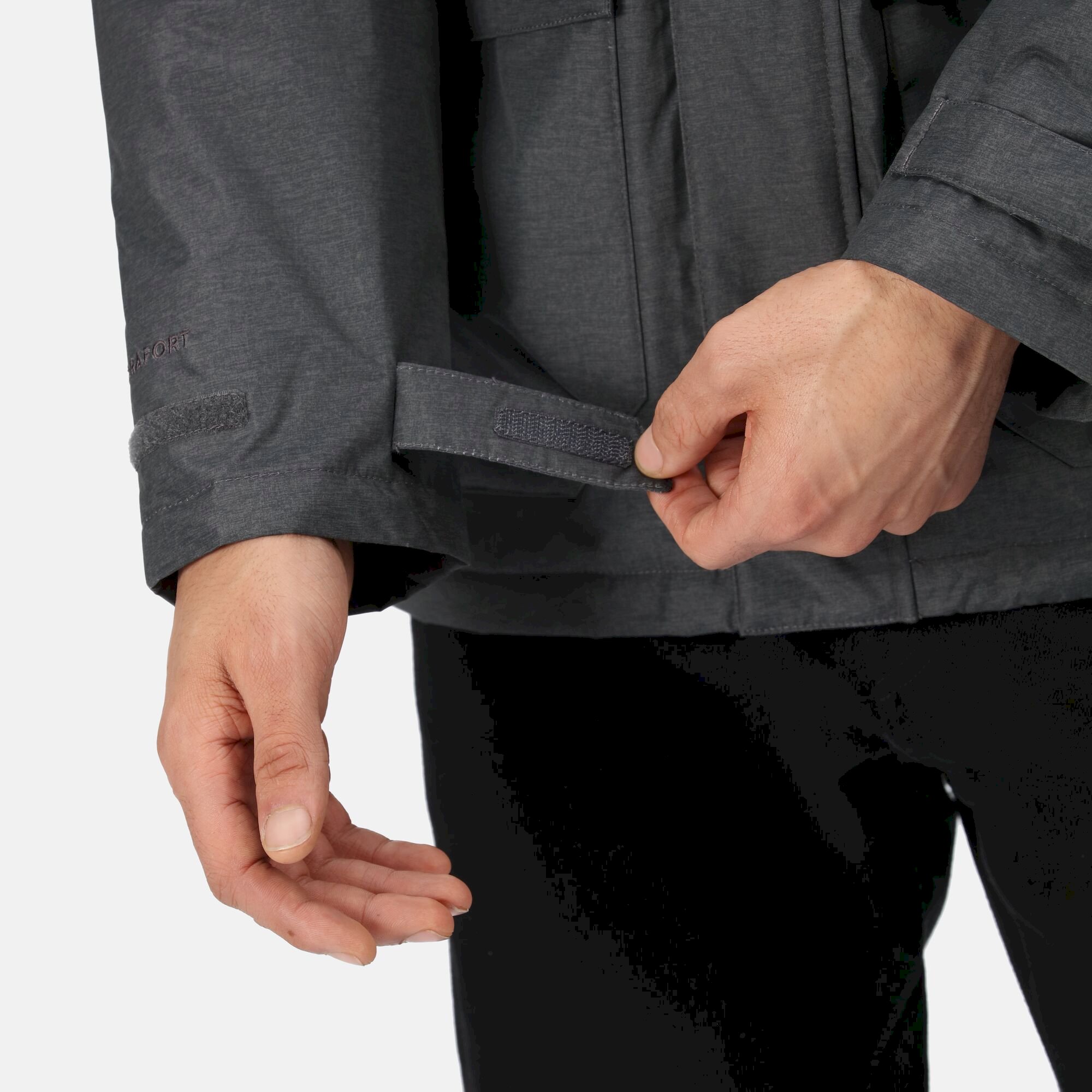 Men's Sterlings III Waterproof Insulated Jacket | Dark Grey Marl