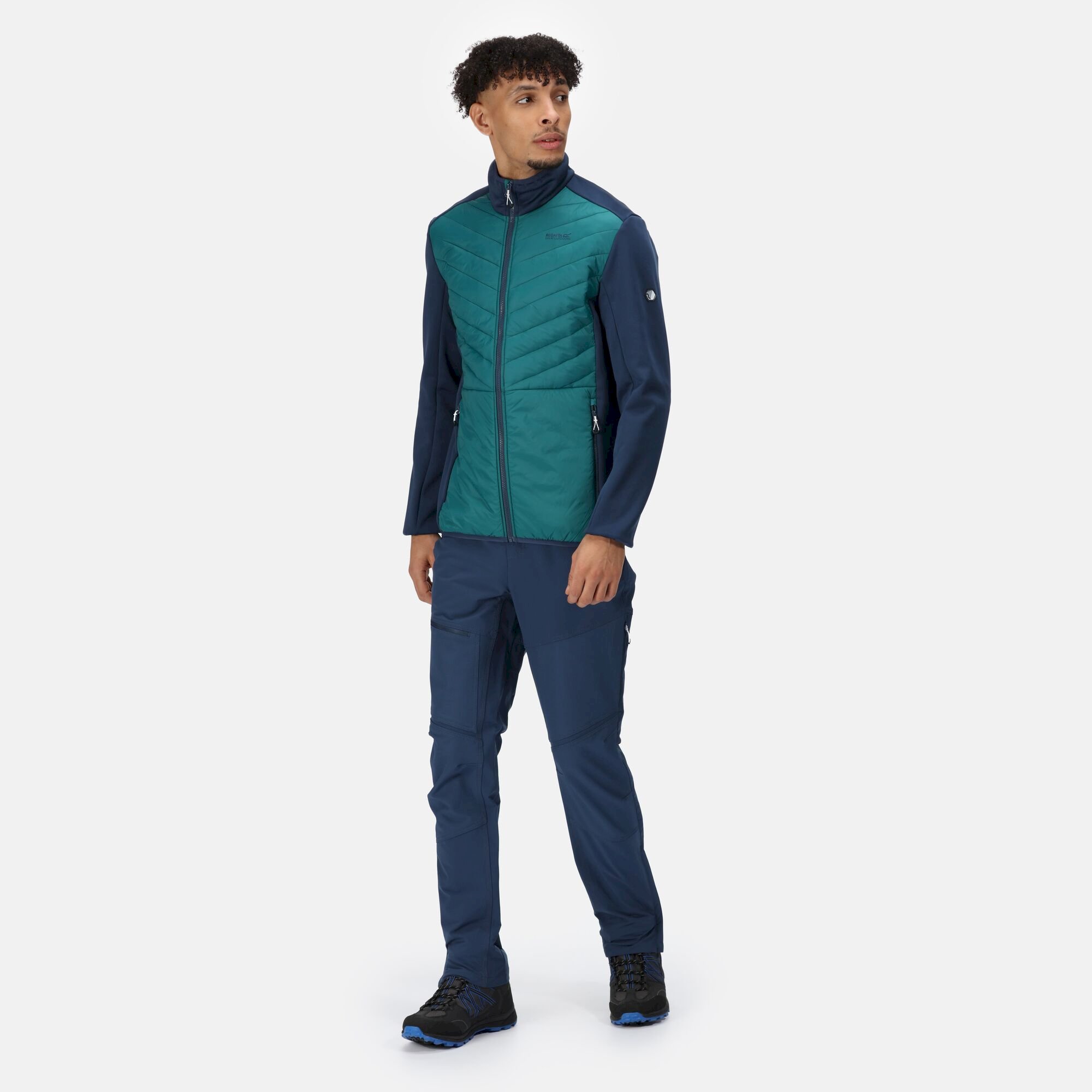 Men's Clumber III Hybrid Jacket | Pacific Green Admiral Blue