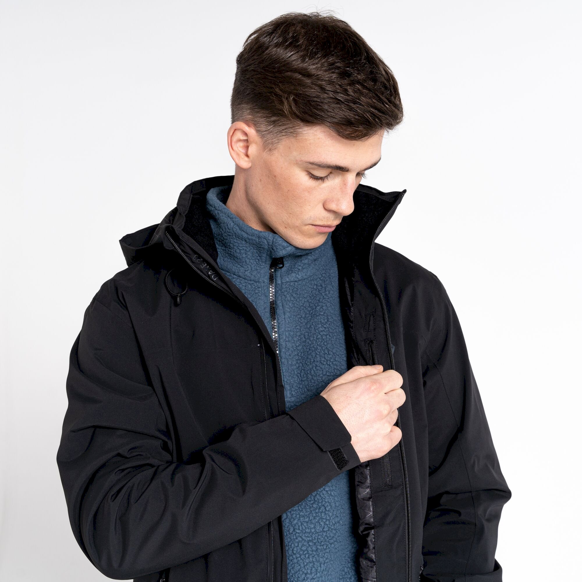 Dare 2b - Men's Switch Out Recycled Waterproof Jacket | Black