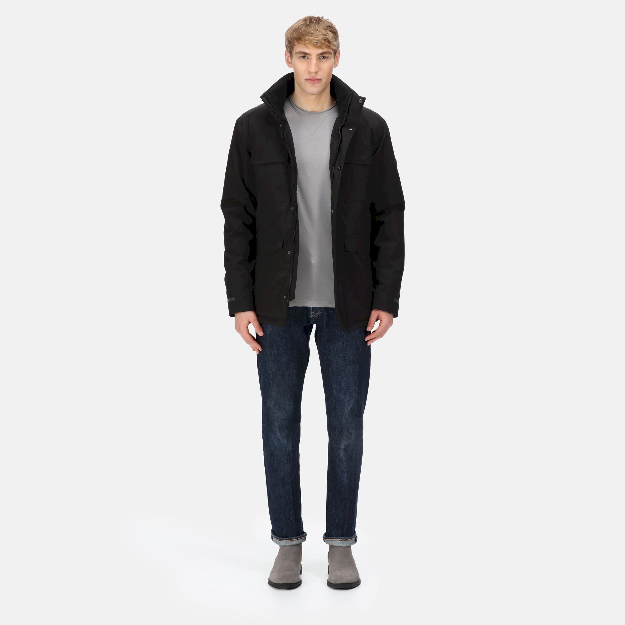 Men's Edin Waterproof Jacket | Black