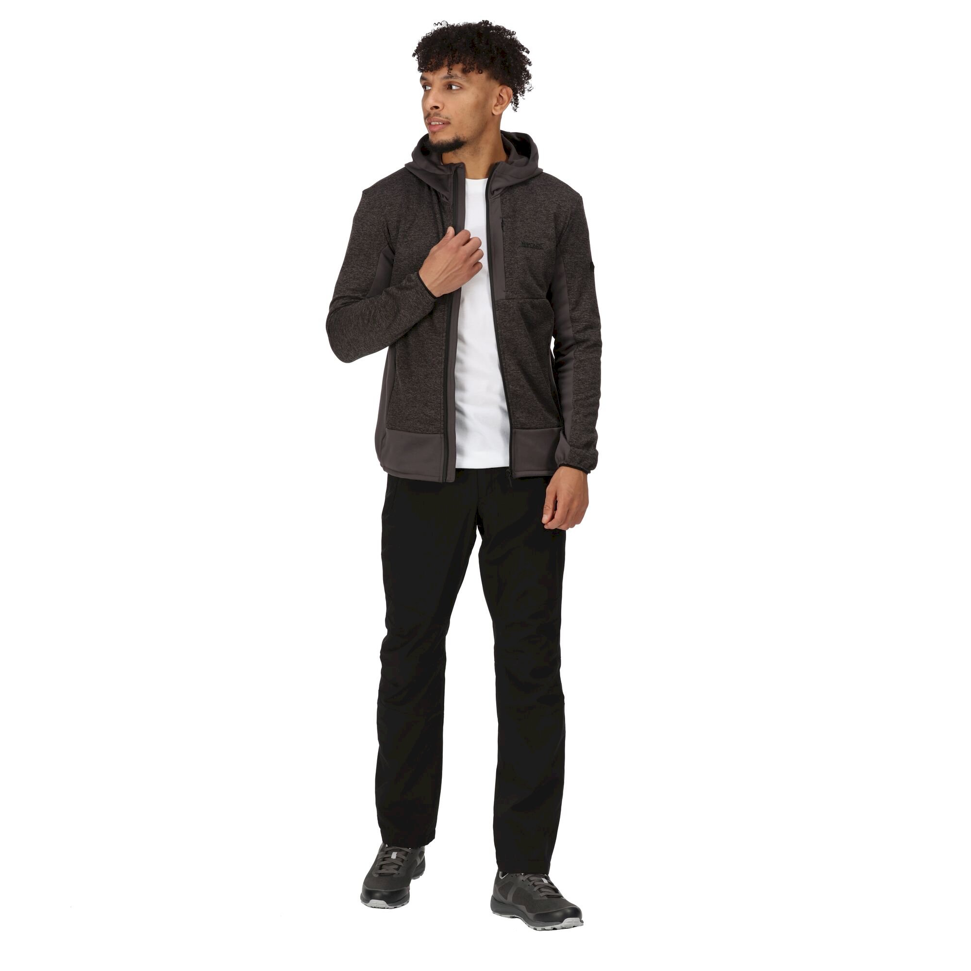 Men's Bresdon Softshell Hooded Jacket | Dark Grey