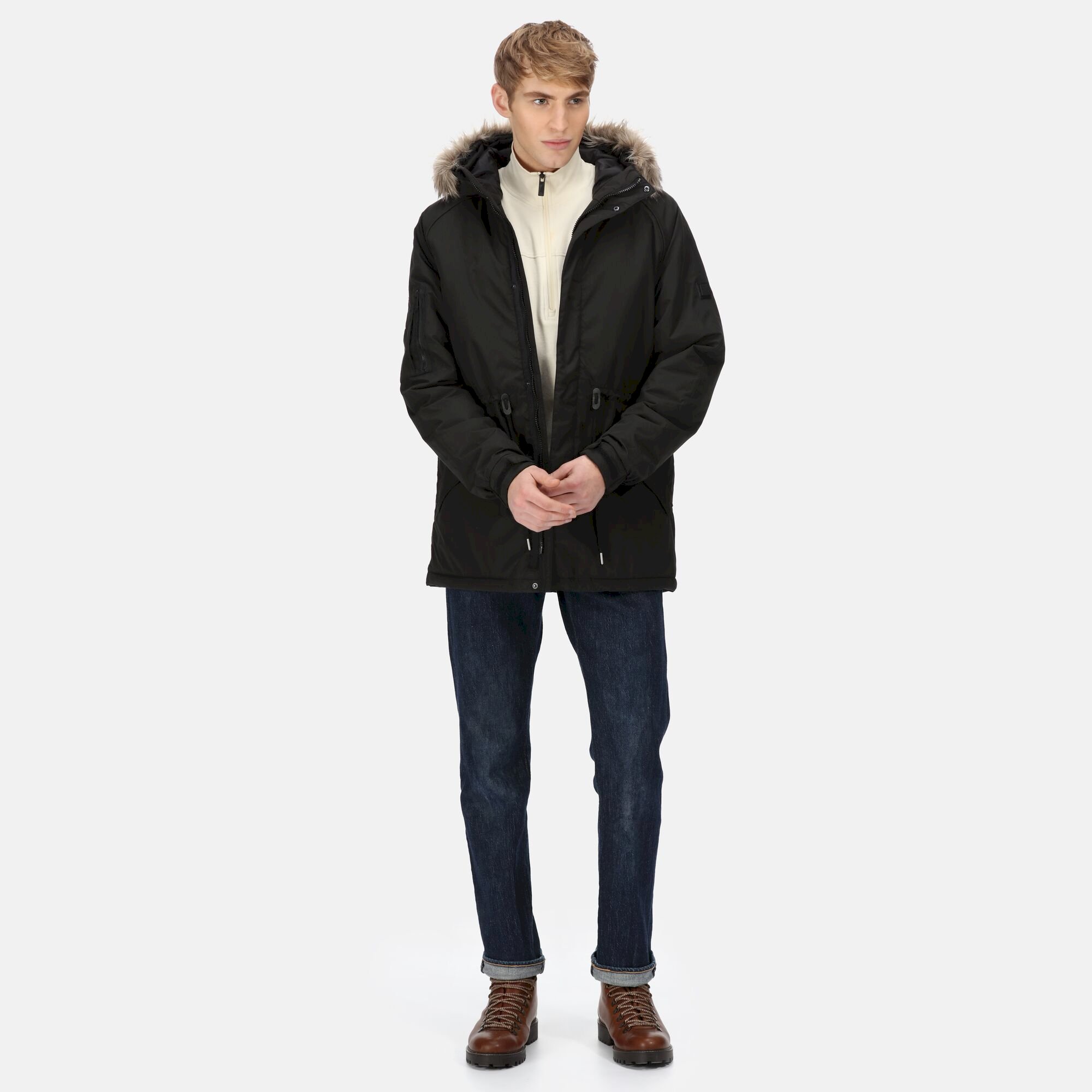Men's Salinger III Parka Jacket | Black