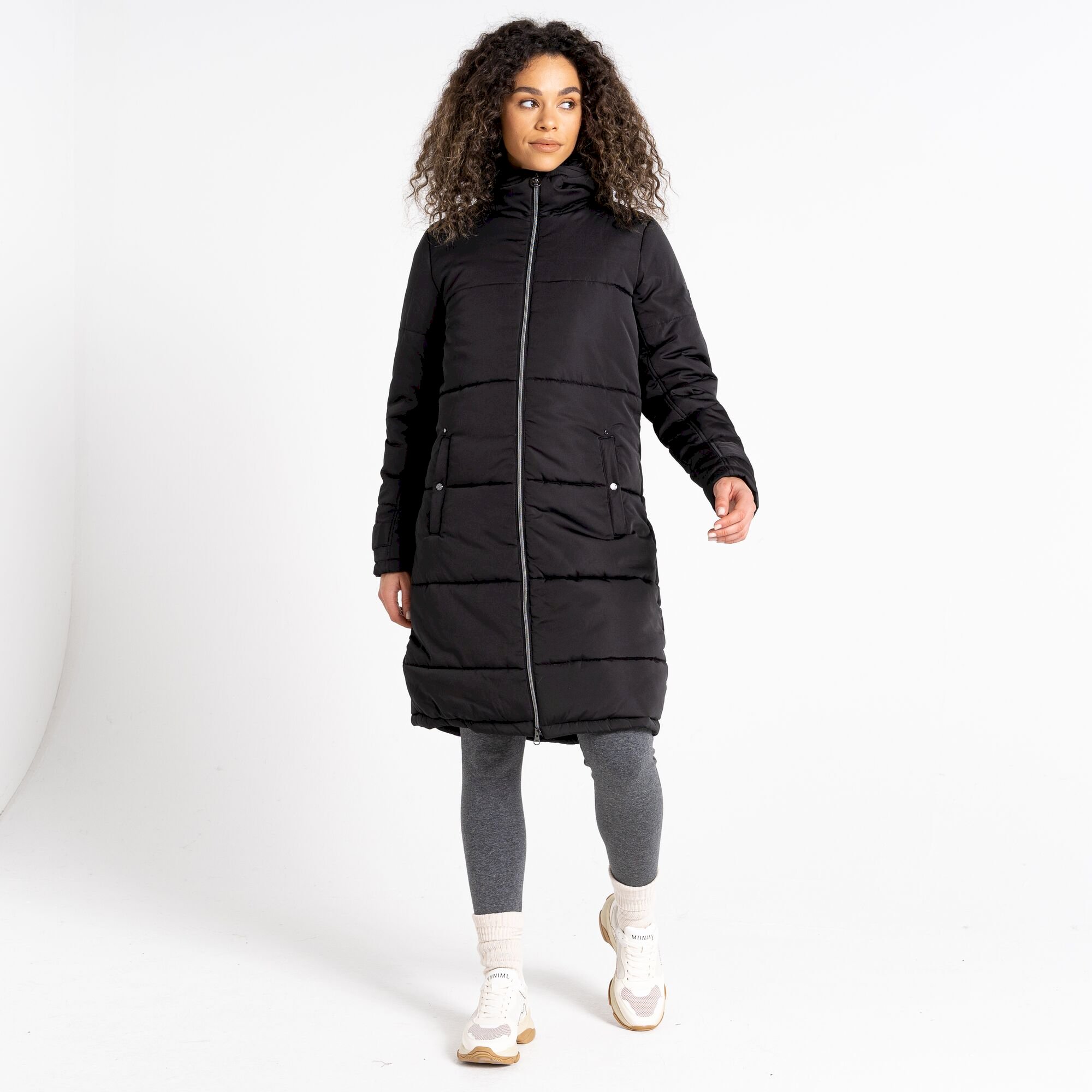 Dare 2b - Women's Reputable II Mid Length Padded Jacket | Black